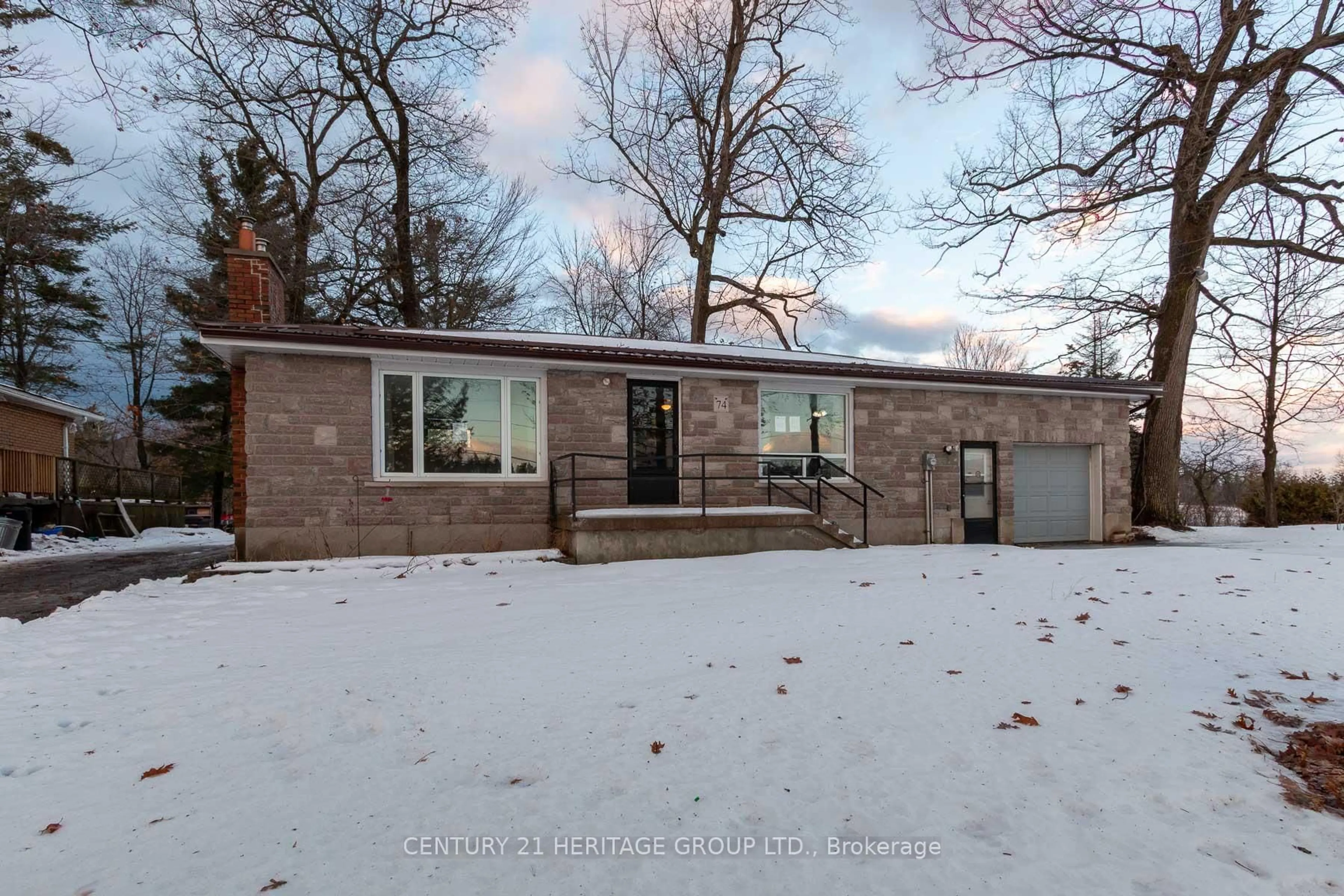 A pic from outside/outdoor area/front of a property/back of a property/a pic from drone, unknown for 74 County Rd 48, Havelock-Belmont-Methuen Ontario K0L 1Z0