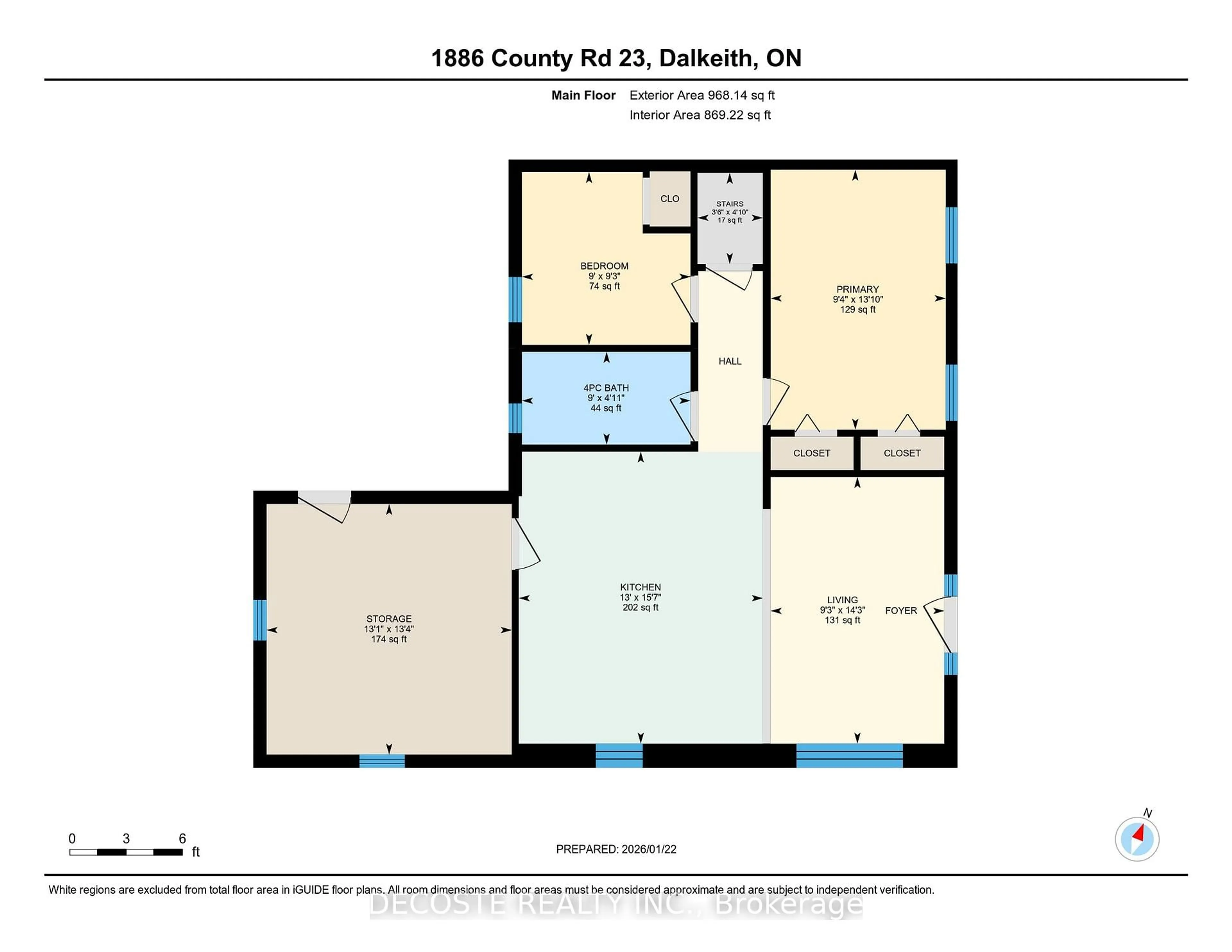 Floor plan for 1886 Dalkeith Rd, North Glengarry Ontario K0B 1E0