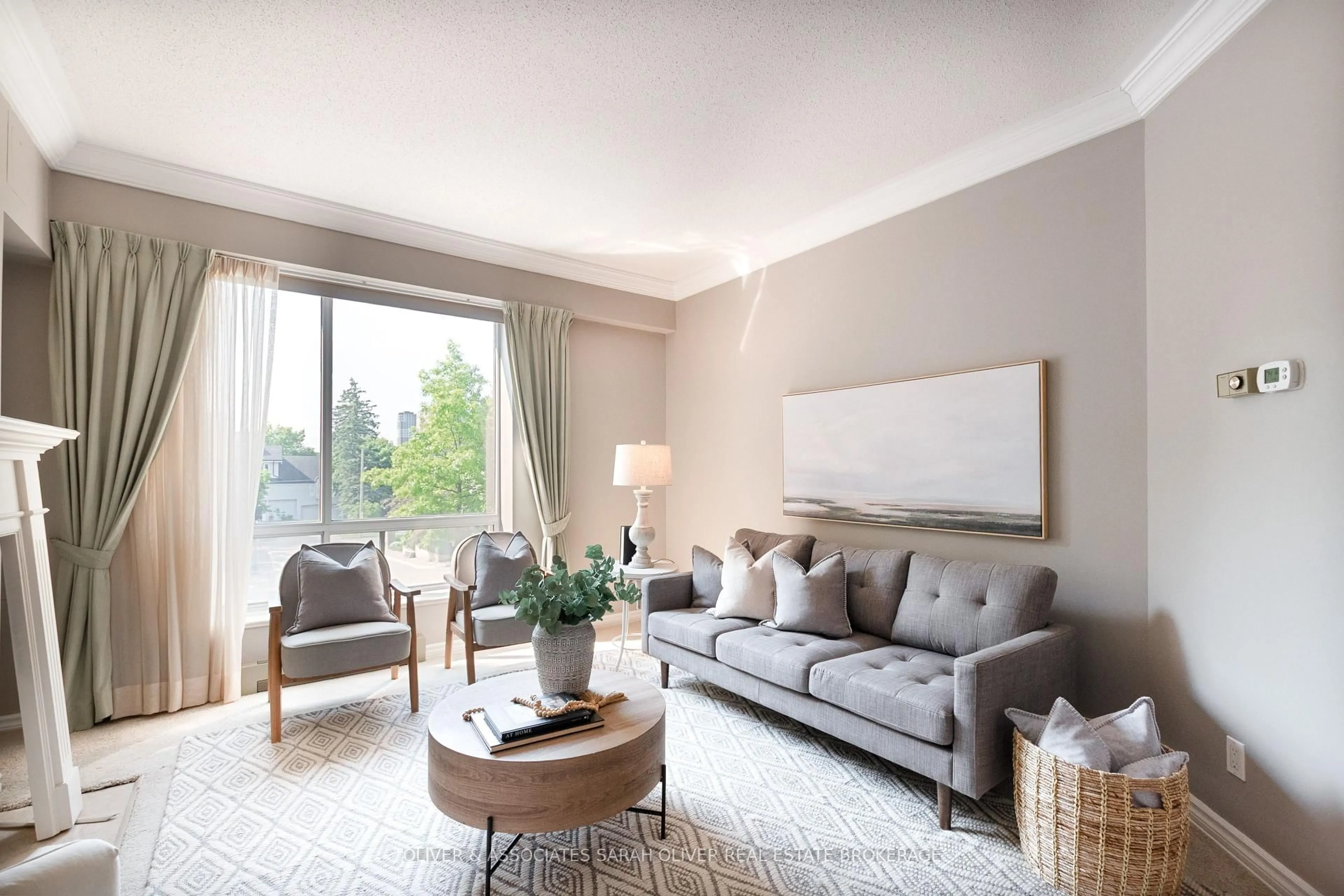 Living room with furniture, unknown for 250 Sydenham St #210, London East Ontario N6A 5S1