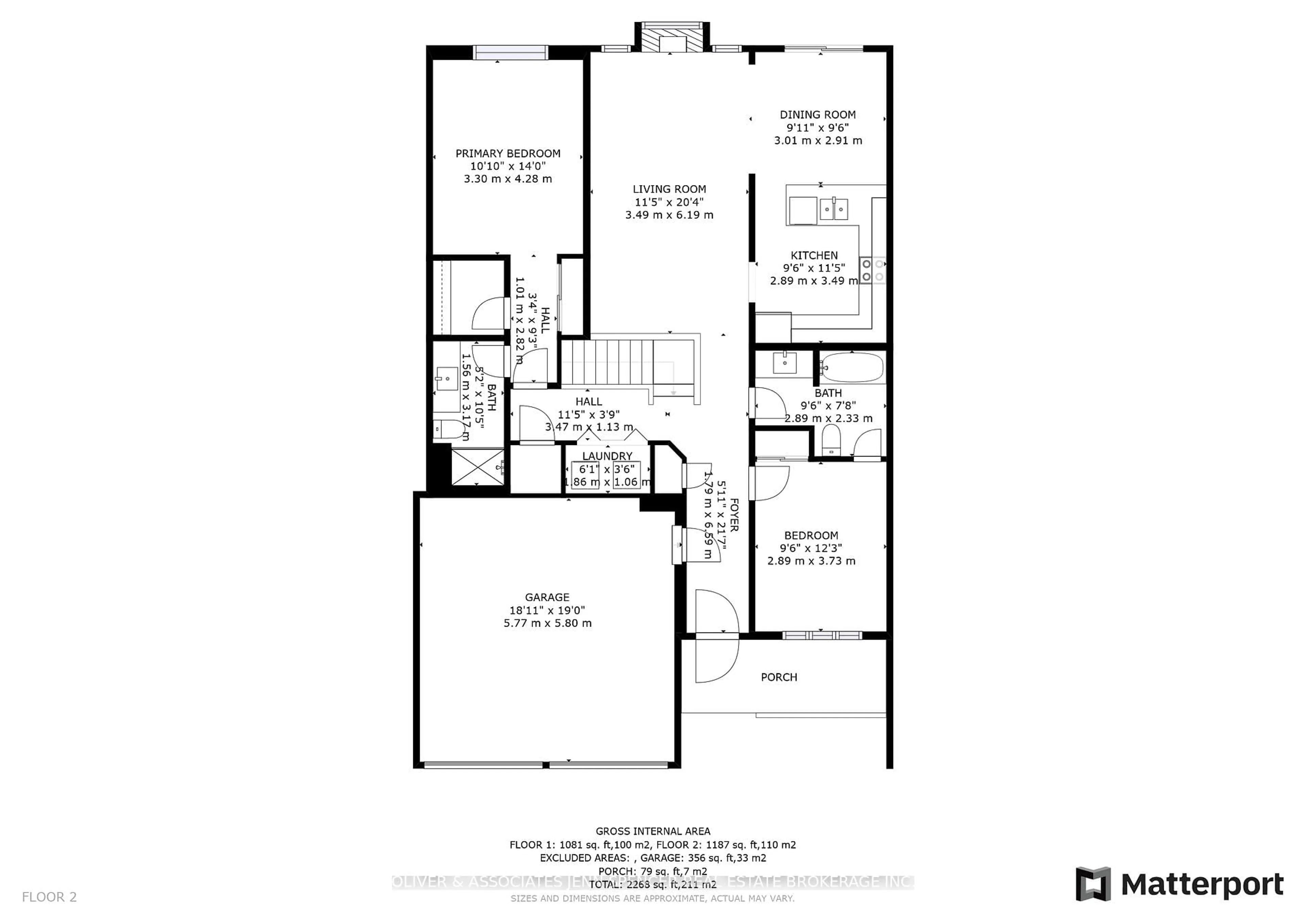 Floor plan for 601 Grenfell Dr #66, London North Ontario N5X 4E6