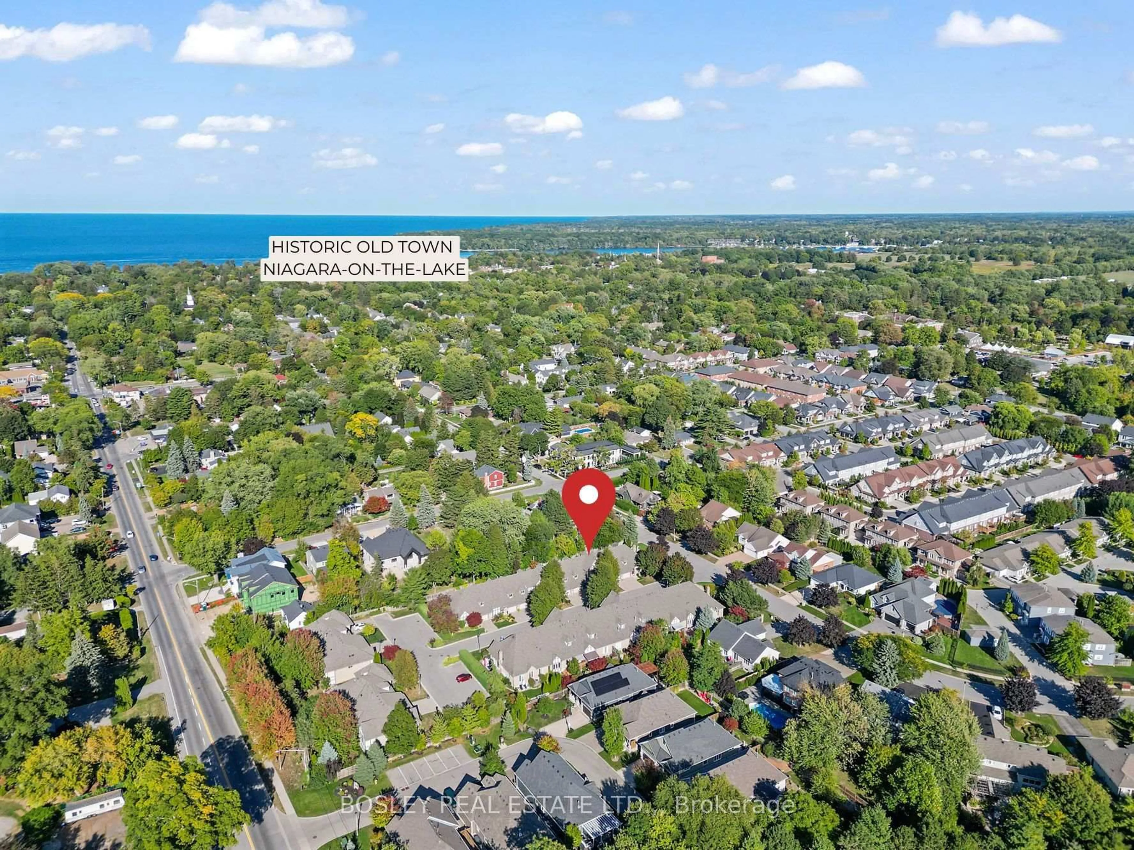 A pic from outside/outdoor area/front of a property/back of a property/a pic from drone, street for 575 Simcoe St #5, Niagara-on-the-Lake Ontario L0S 1J0