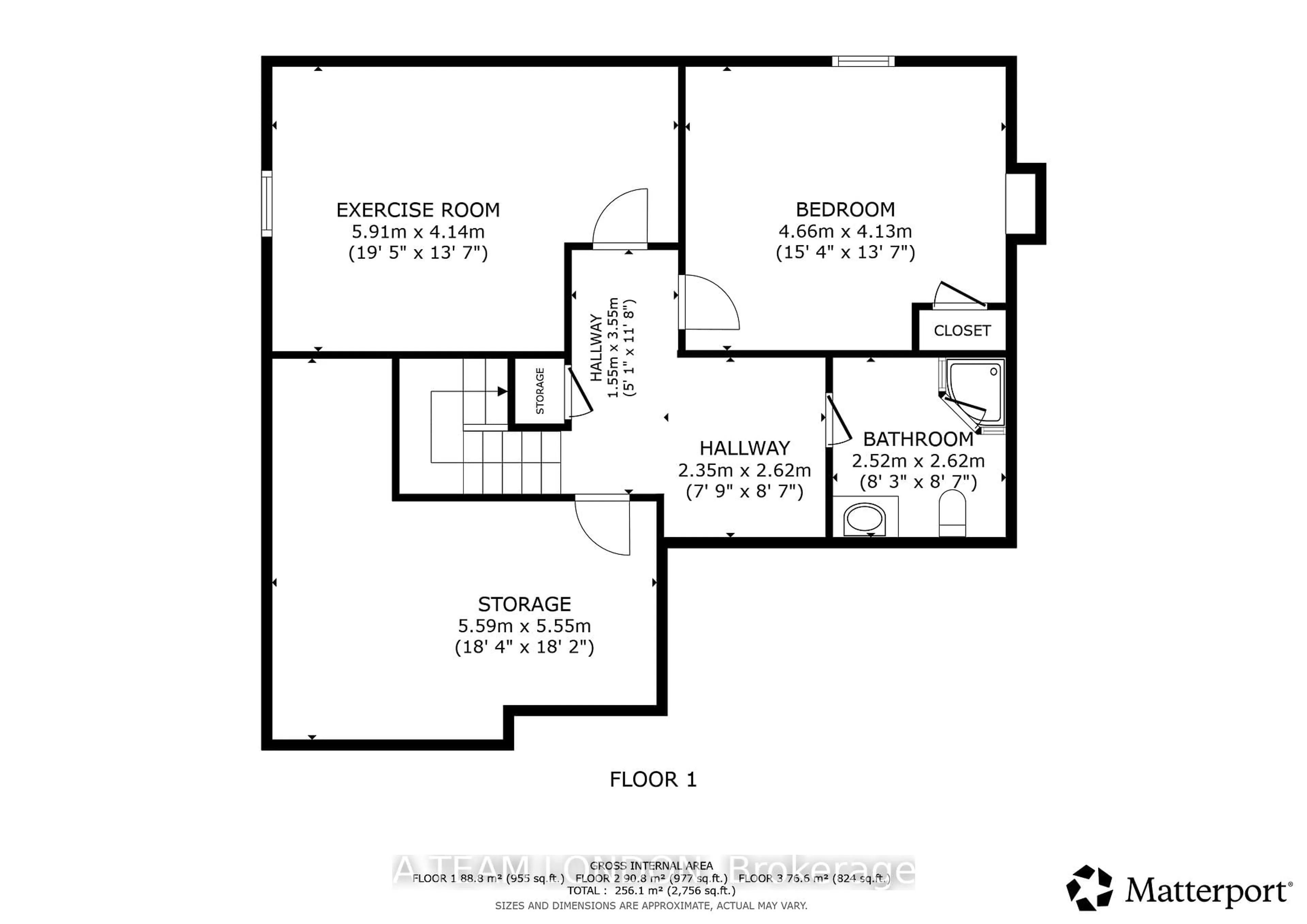Floor plan for 1845 Milestone Rd, London North Ontario N5X 2G1