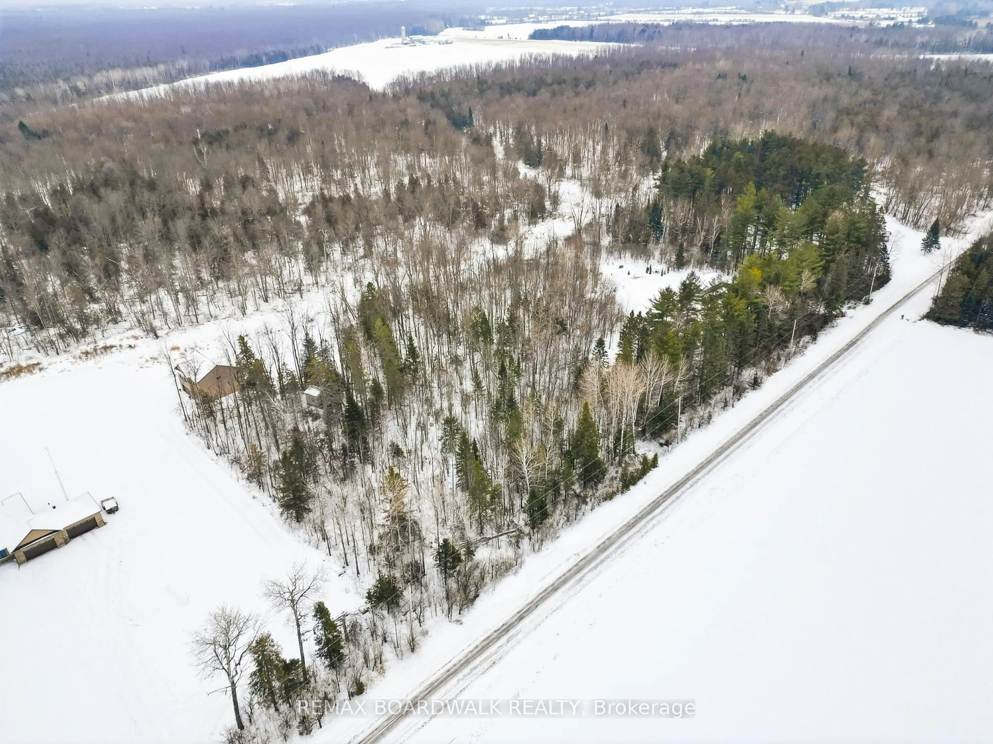 A pic from outside/outdoor area/front of a property/back of a property/a pic from drone, forest/trees view for Lot 69 Drummond Concession 5B Rd, Perth Ontario K7H 3C8