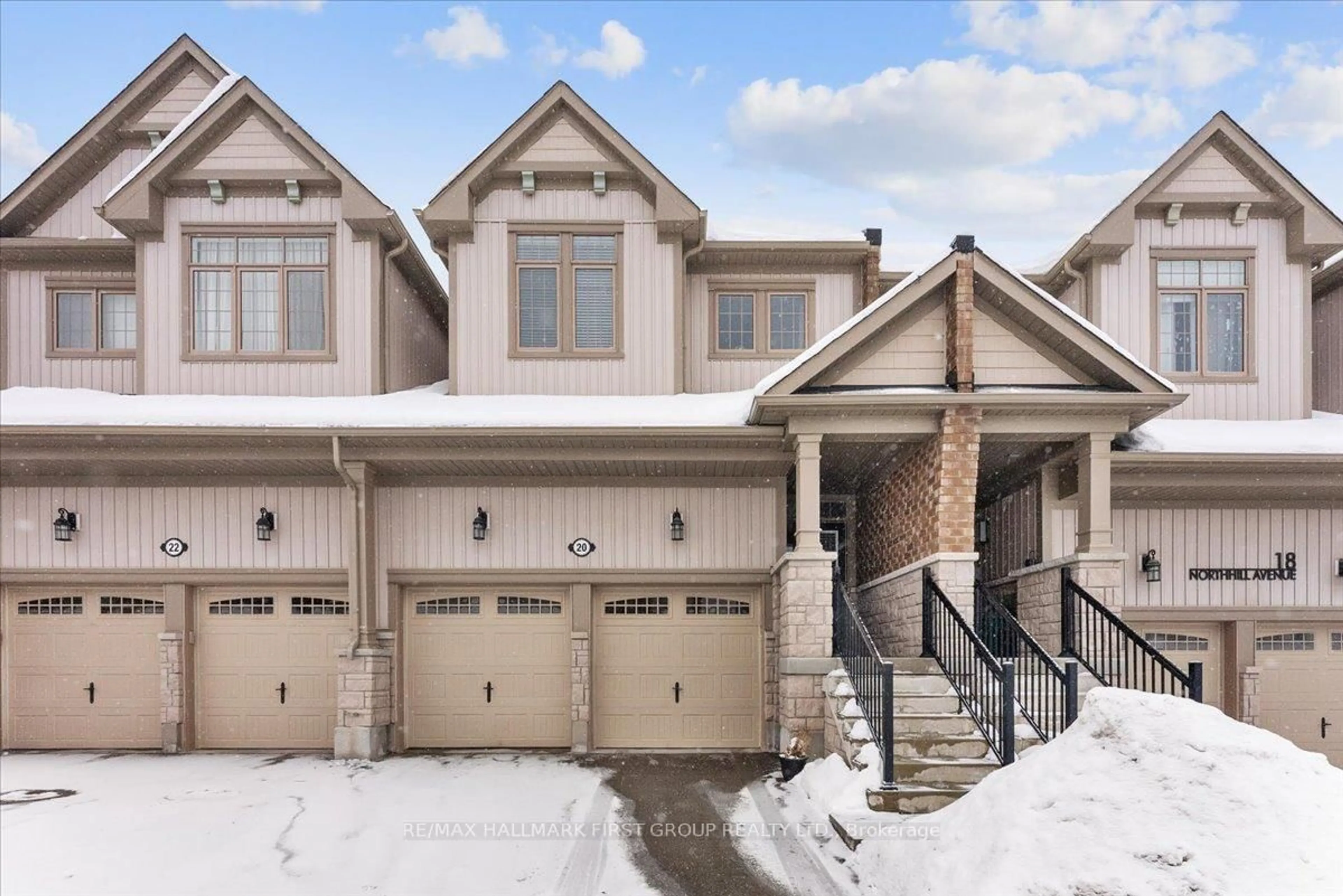 Home with brick exterior material, street for 20 Northhill Ave, Cavan Monaghan Ontario L0A 1G0