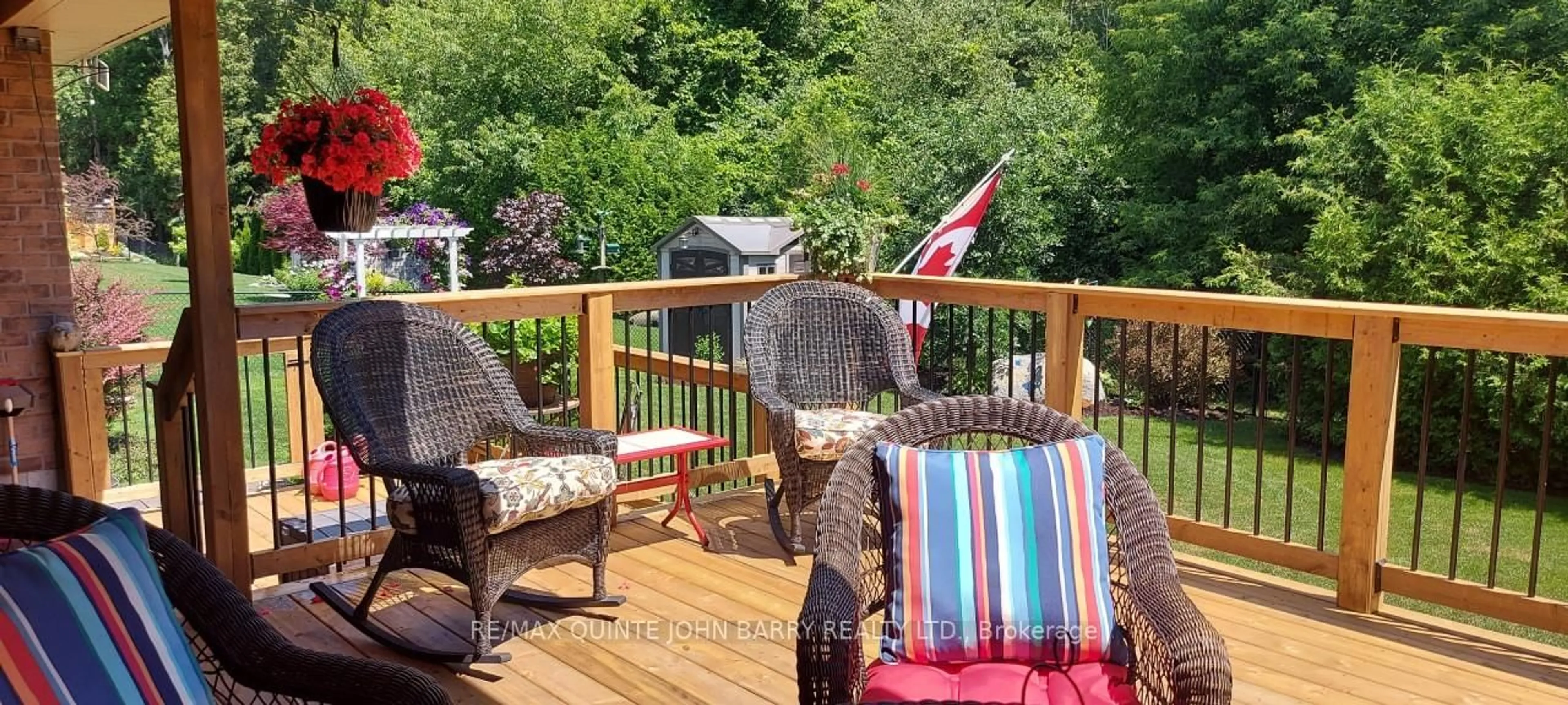 Patio, water/lake/river/ocean view for 11 Algonquin Ave, Brighton Ontario K0K 1H0
