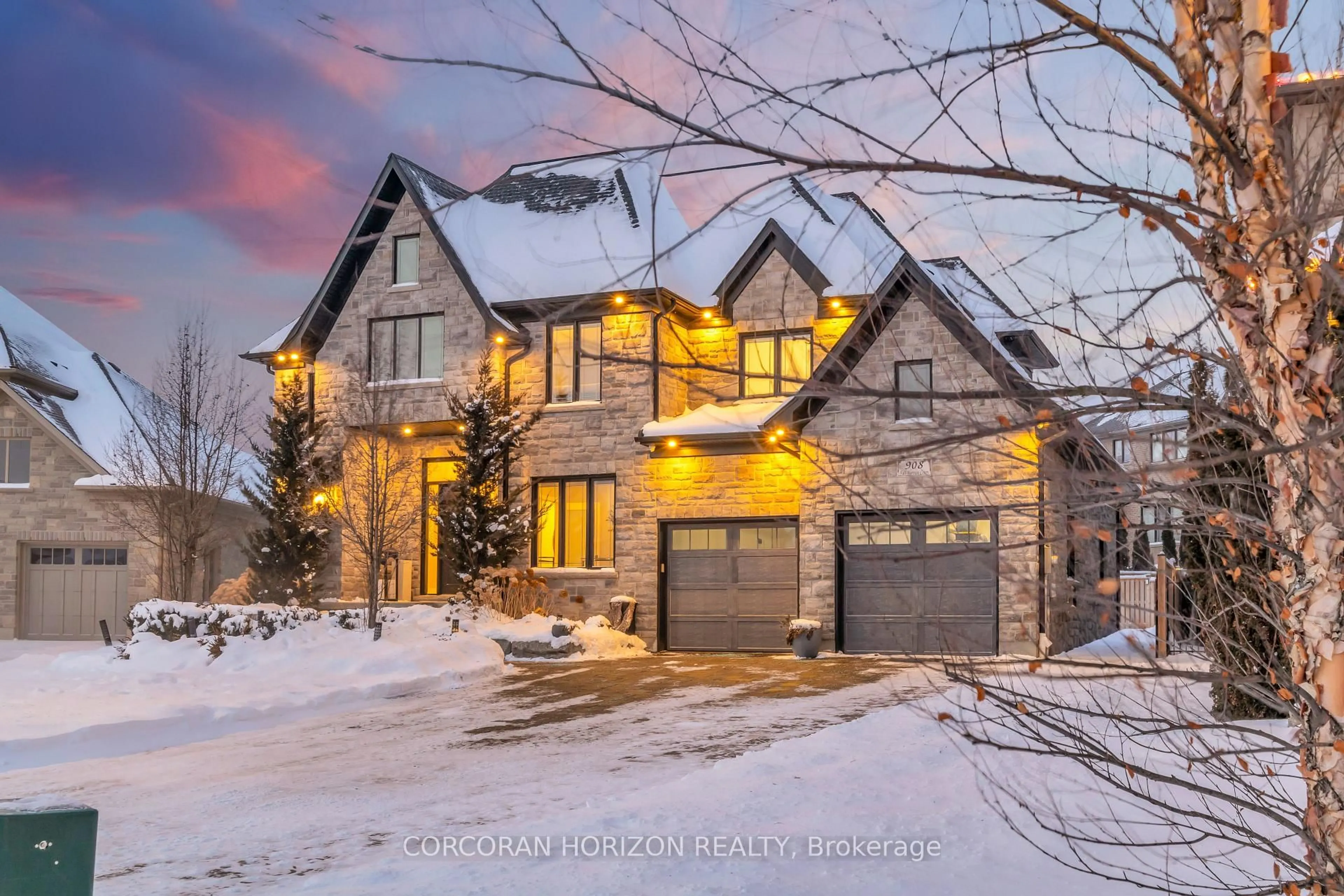 Home with brick exterior material, street for 908 Fall Harvest Crt, Kitchener Ontario N2P 2M2