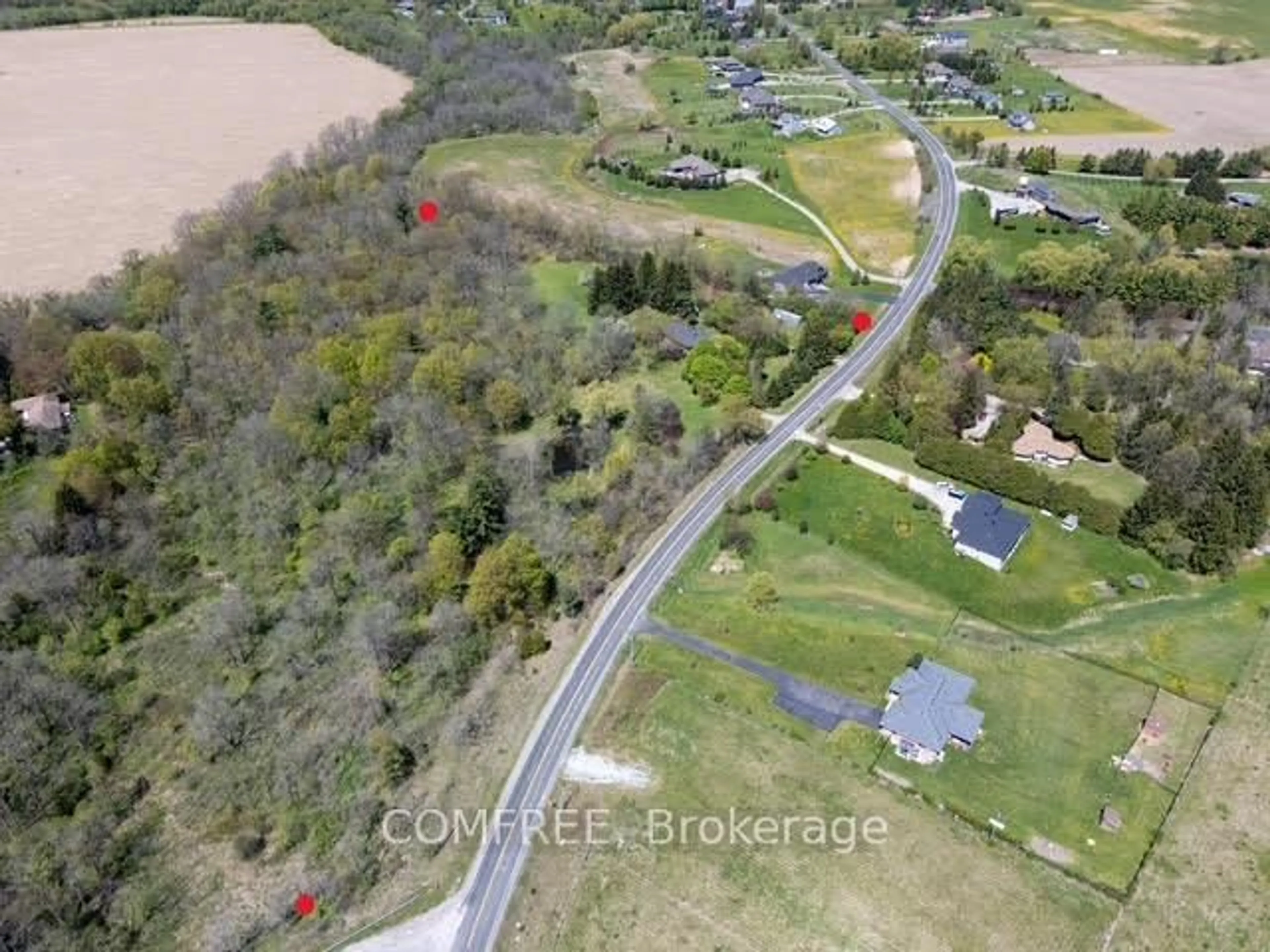 A pic from outside/outdoor area/front of a property/back of a property/a pic from drone, unknown for 99 McBay Rd, Brant Ontario N3T 5L4
