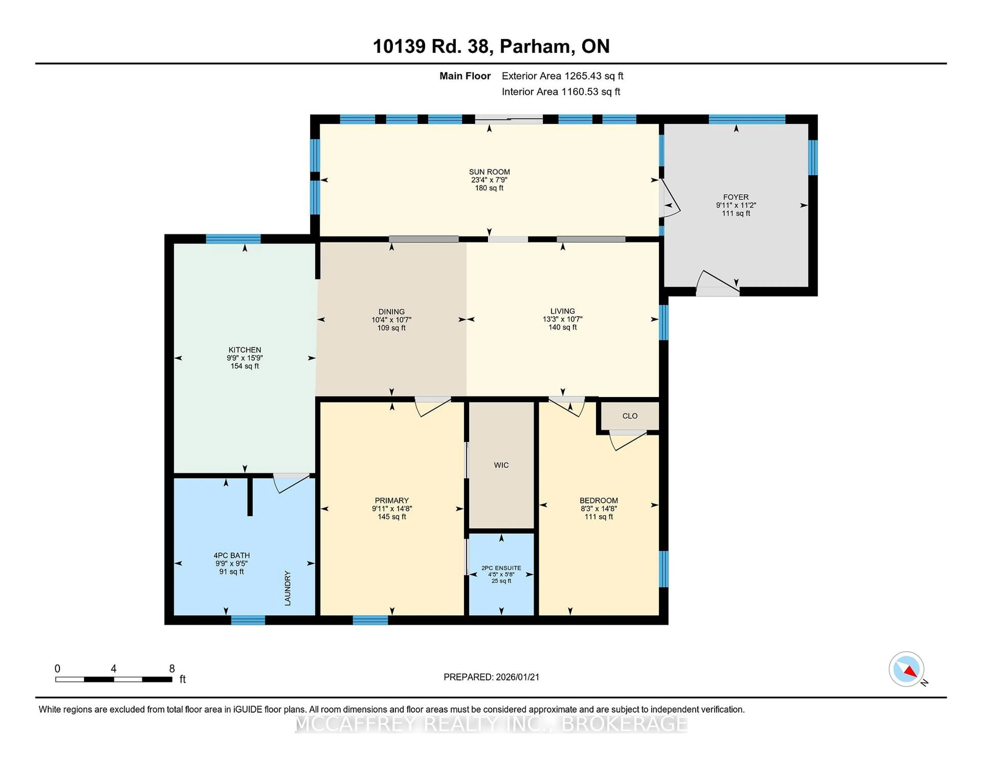Floor plan for 10139D Road 38, Parham Ontario K0H 2K0