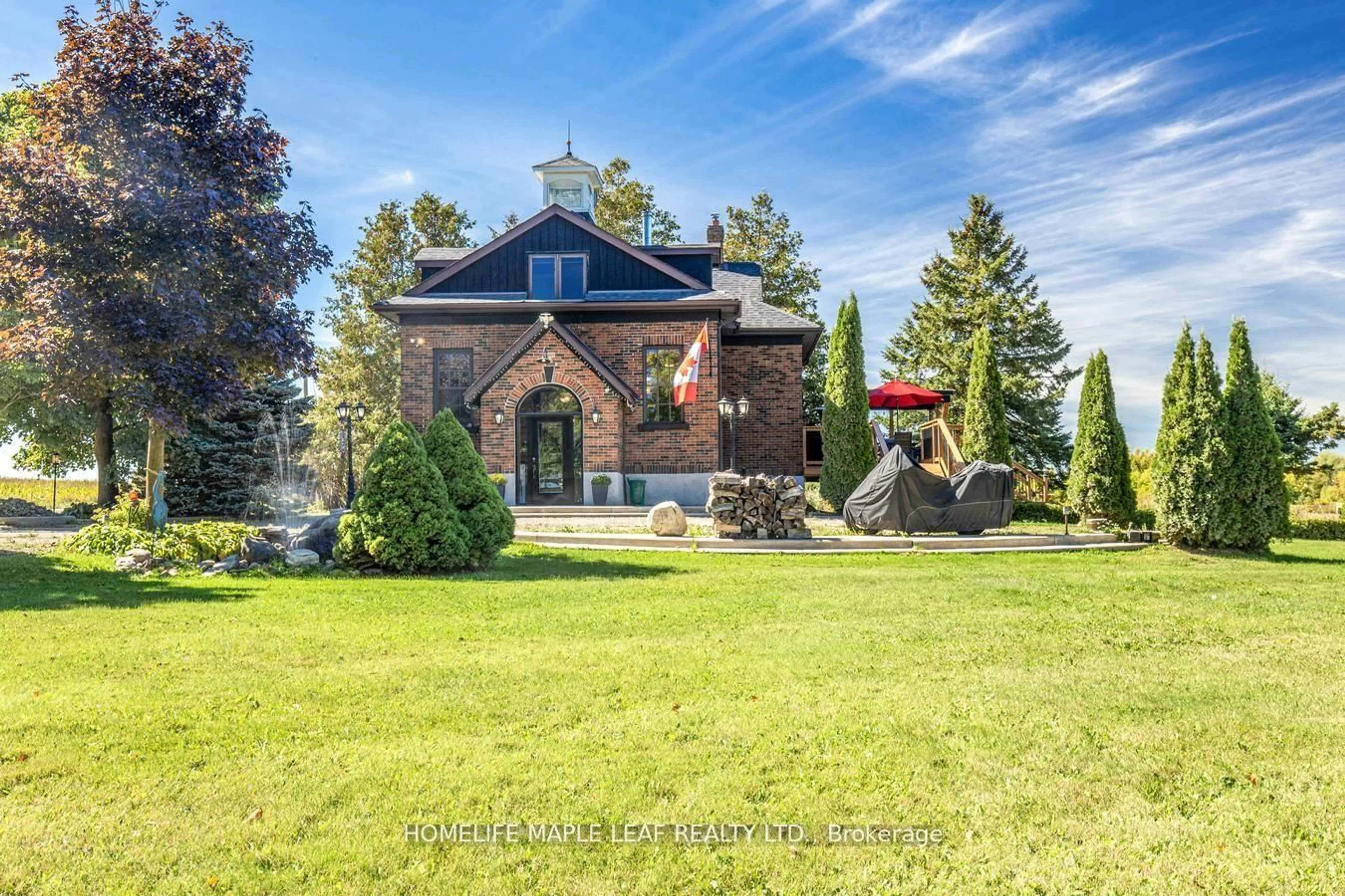 Home with brick exterior material, unknown for 244337 5 Side Rd, Amaranth Ontario L9W 0W3