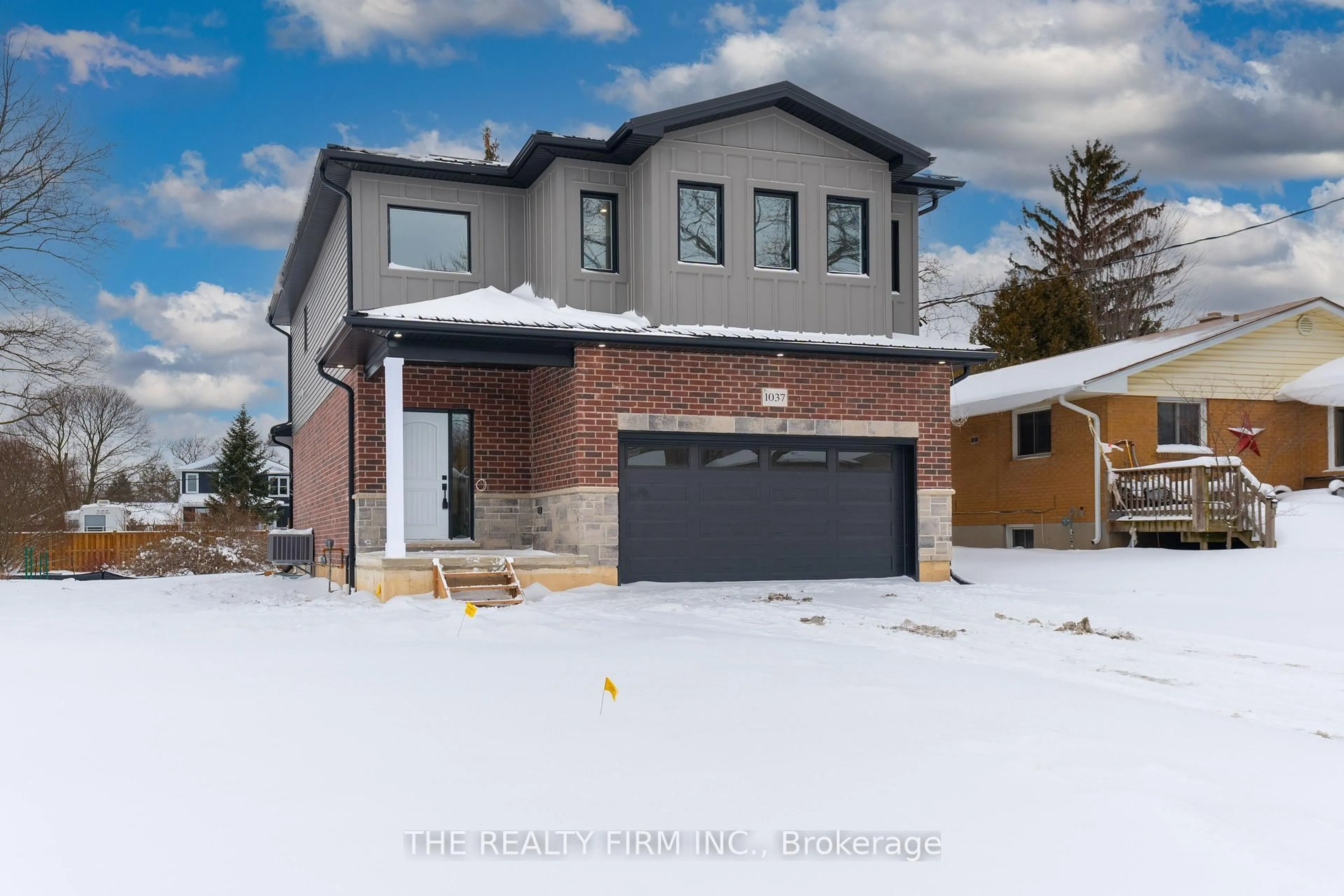 Home with brick exterior material, street for 1037 Willow Dr, London South Ontario N6E 1P4