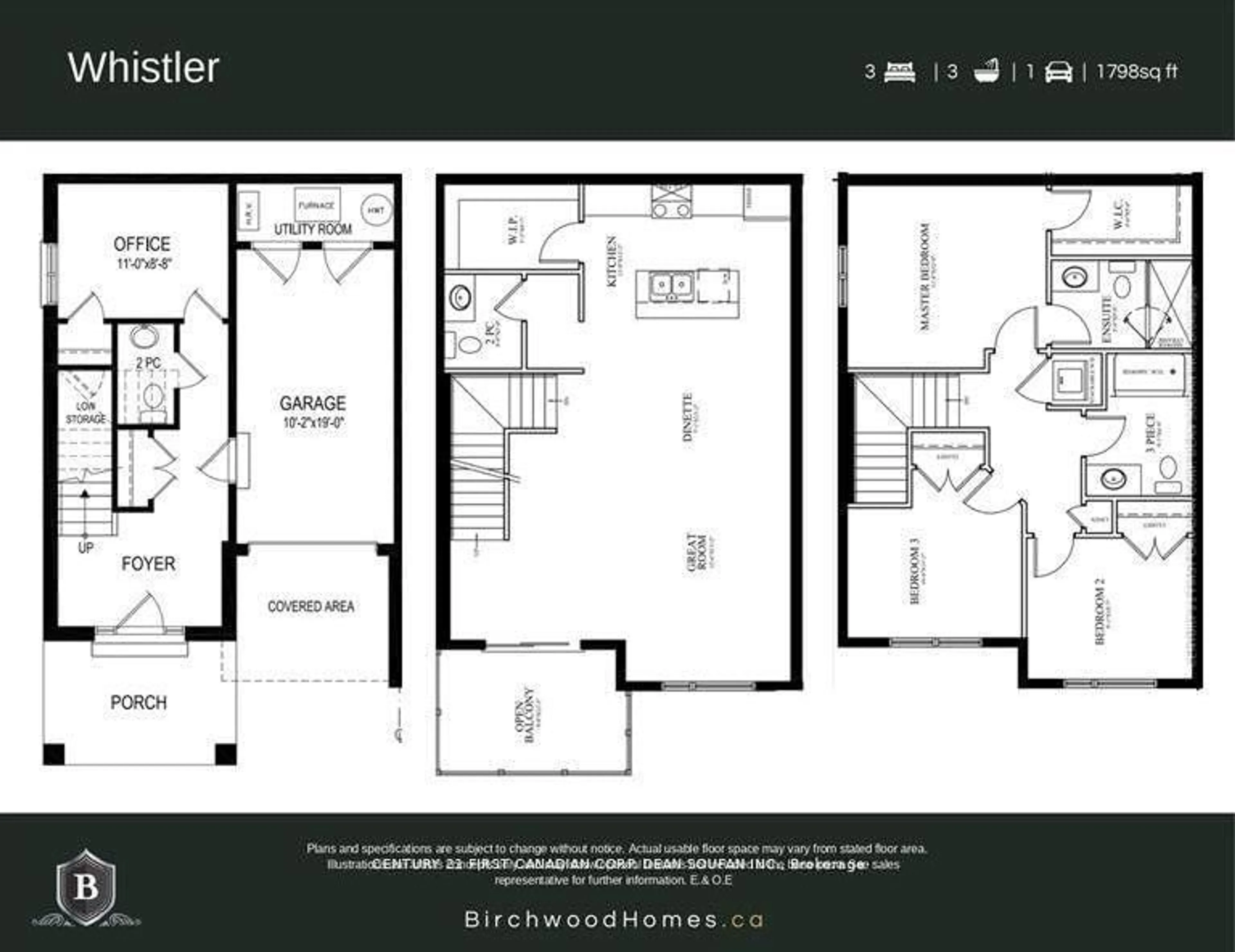Floor plan for 777 BANYAN Lane, London North Ontario N6G 5B1