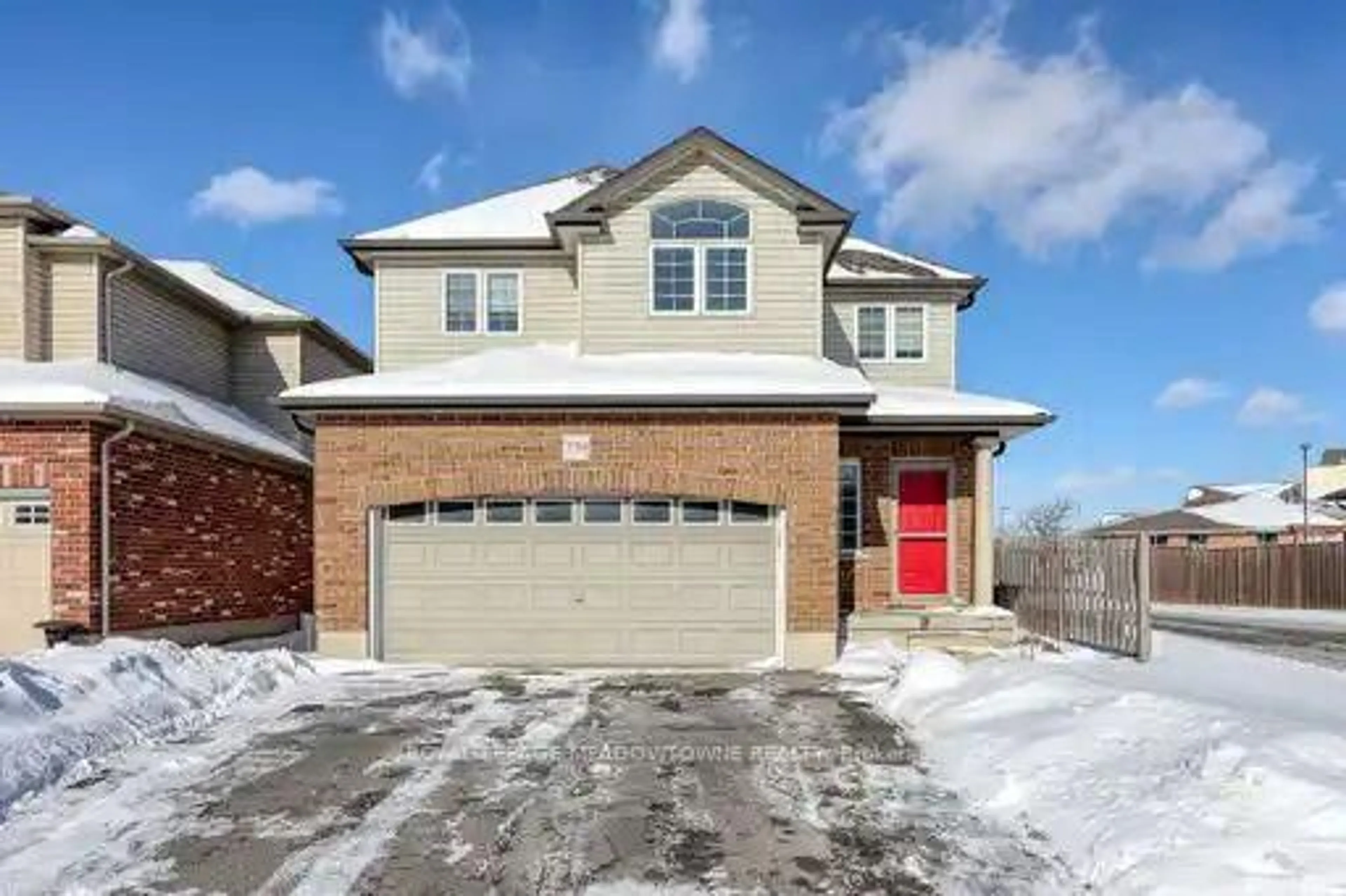 Home with brick exterior material, street for 739 Frontenac Cres, Woodstock Ontario N4V 0B1