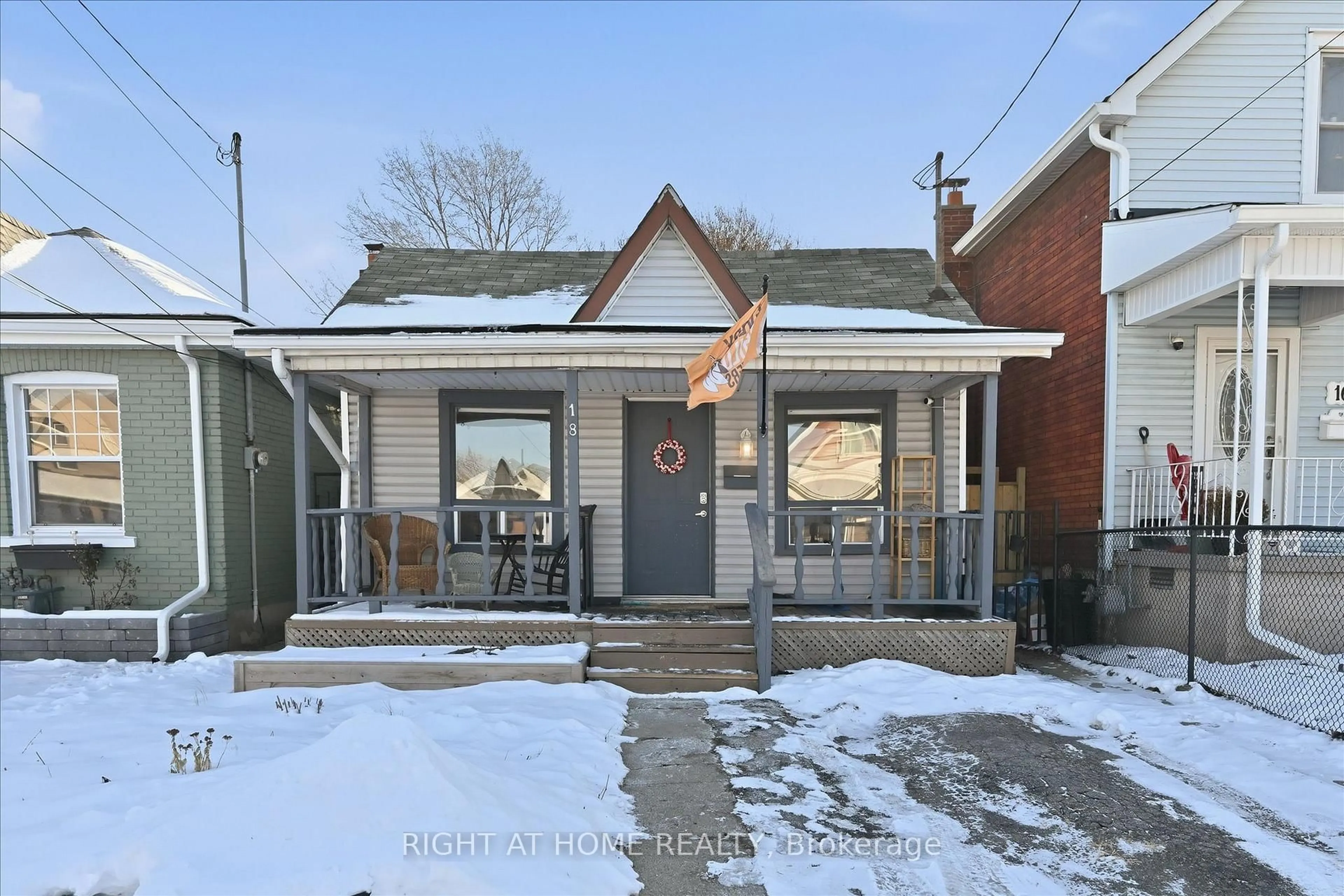 Home with brick exterior material, street for 18 Fraser Ave, Hamilton Ontario L8H 4G7