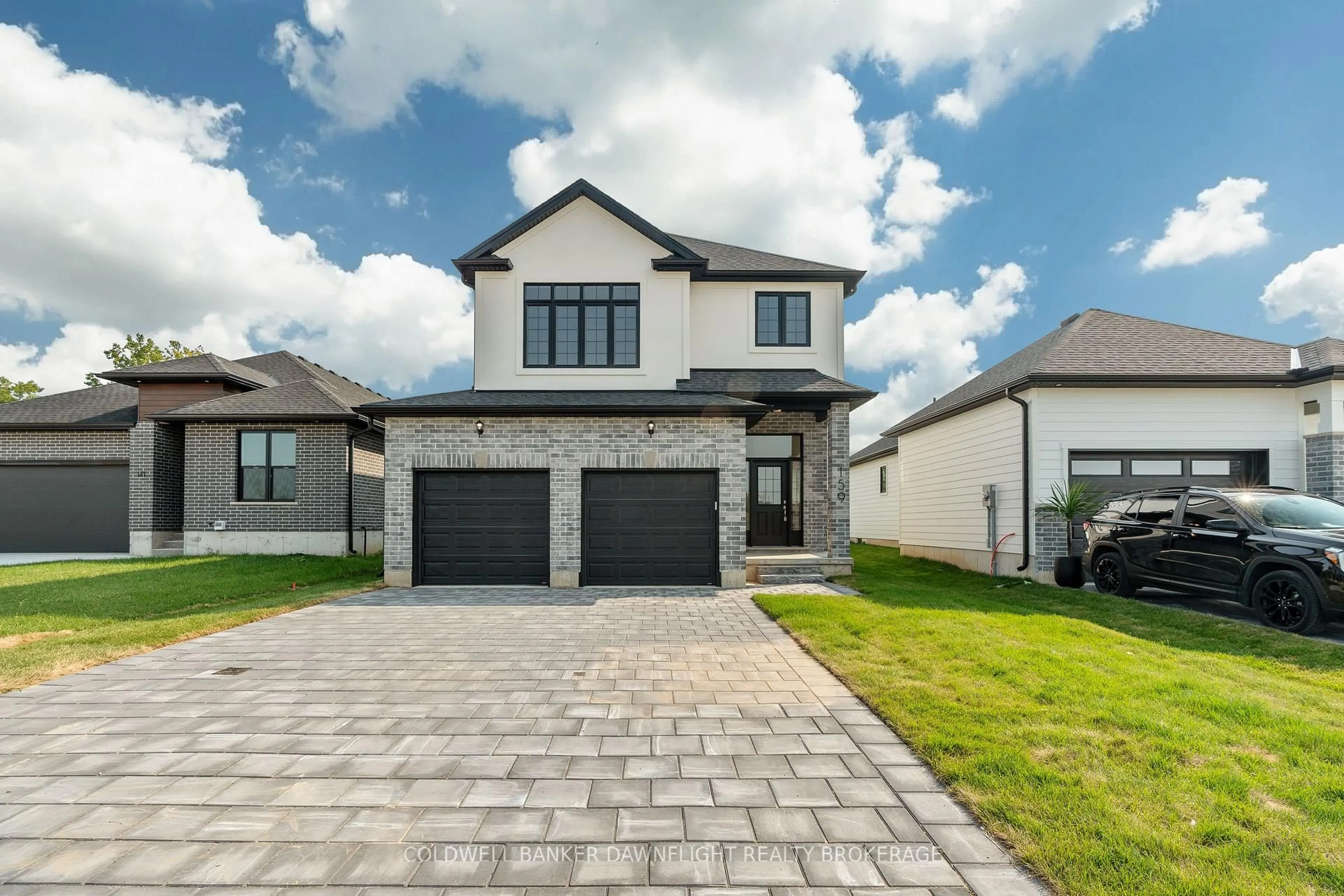 Home with brick exterior material, street for 159 GREENE St, South Huron Ontario N0M 1S2