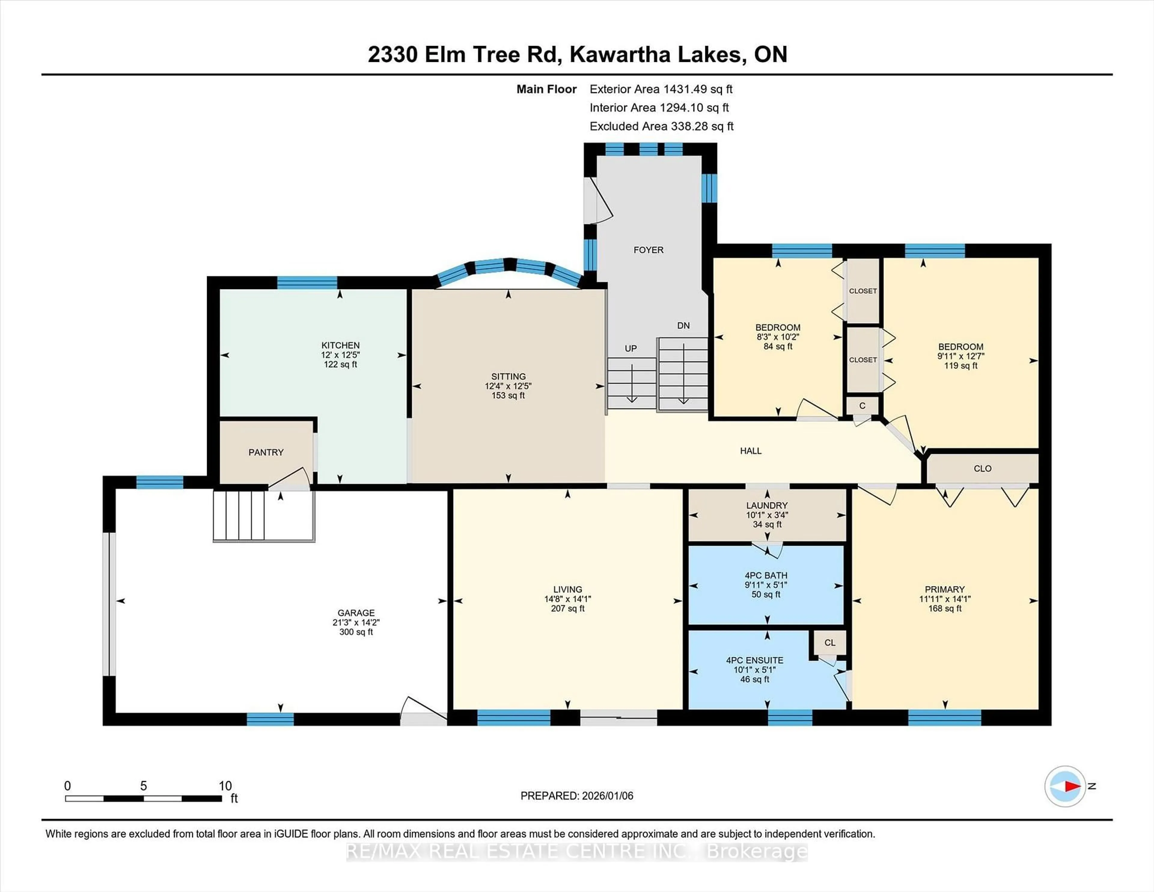 Floor plan for 2330 Elm Tree Rd, Kawartha Lakes Ontario K0M 1E0