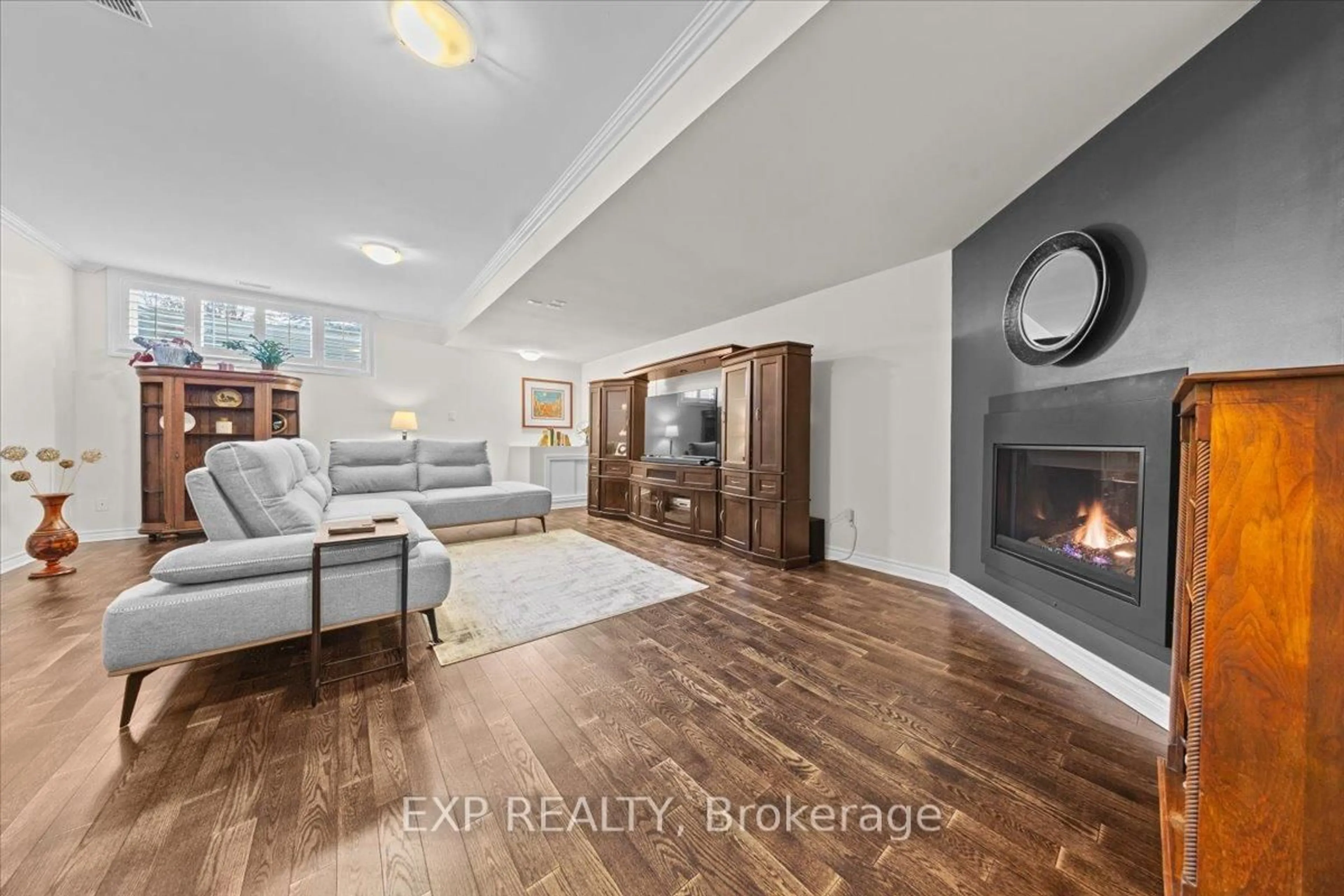 Living room with furniture, ceramic/tile floor for 41 Claridge Dr, Ottawa Ontario K2J 5A3