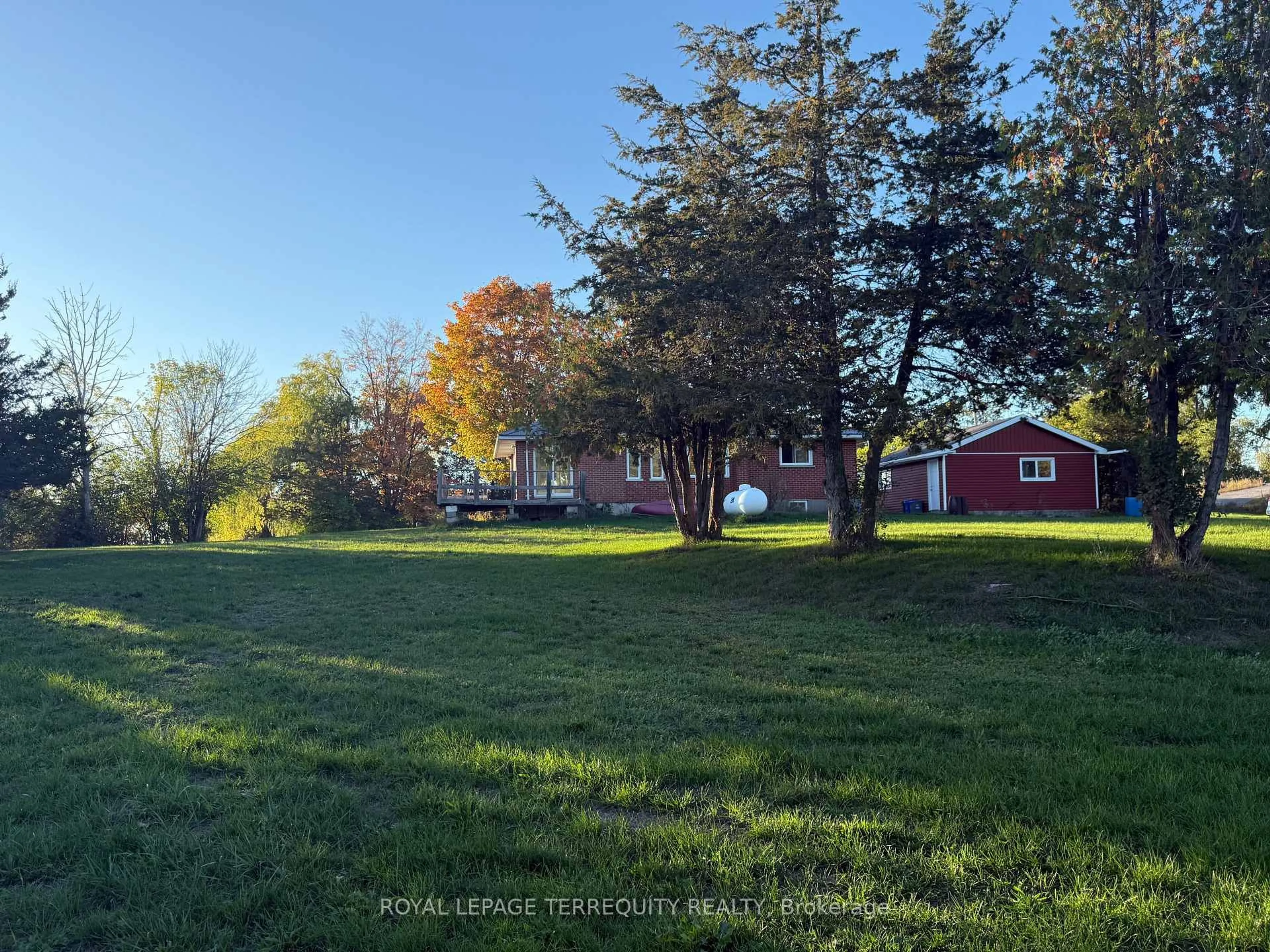 A pic from outside/outdoor area/front of a property/back of a property/a pic from drone, unknown for 7743 County Rd 50, Trent Hills Ontario K0L 1L0