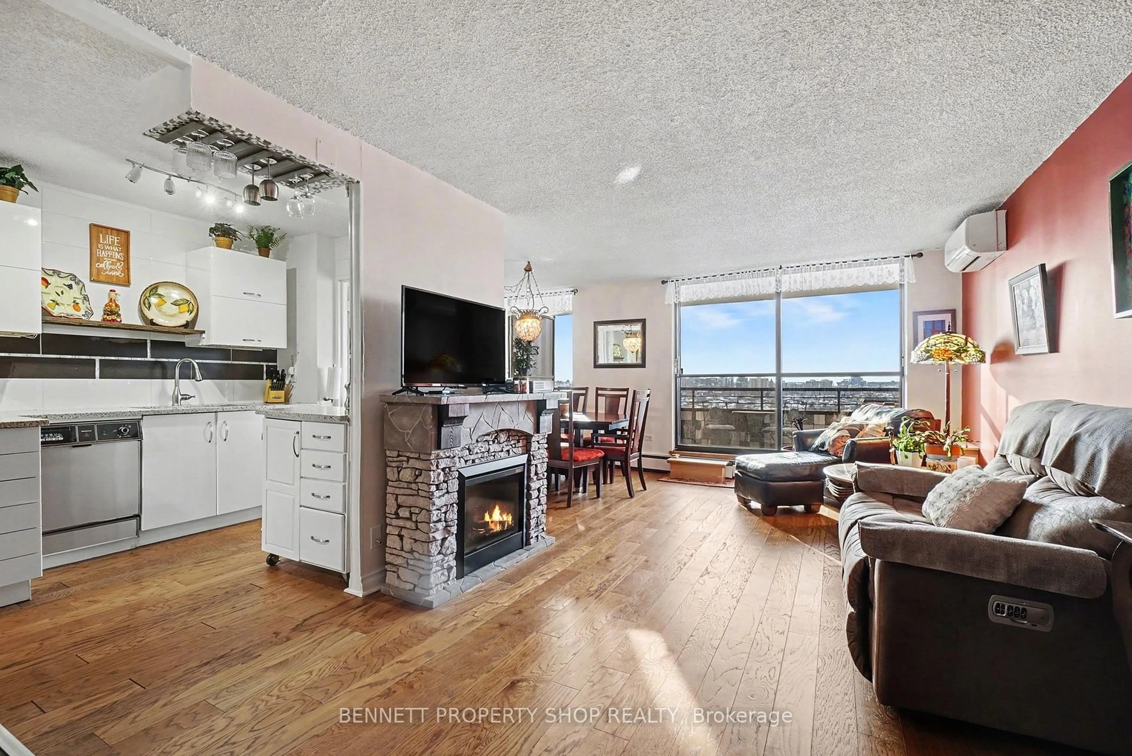 Living room with furniture, unknown for 505 St Laurent Blvd #1402, Ottawa Ontario K1K 3X4