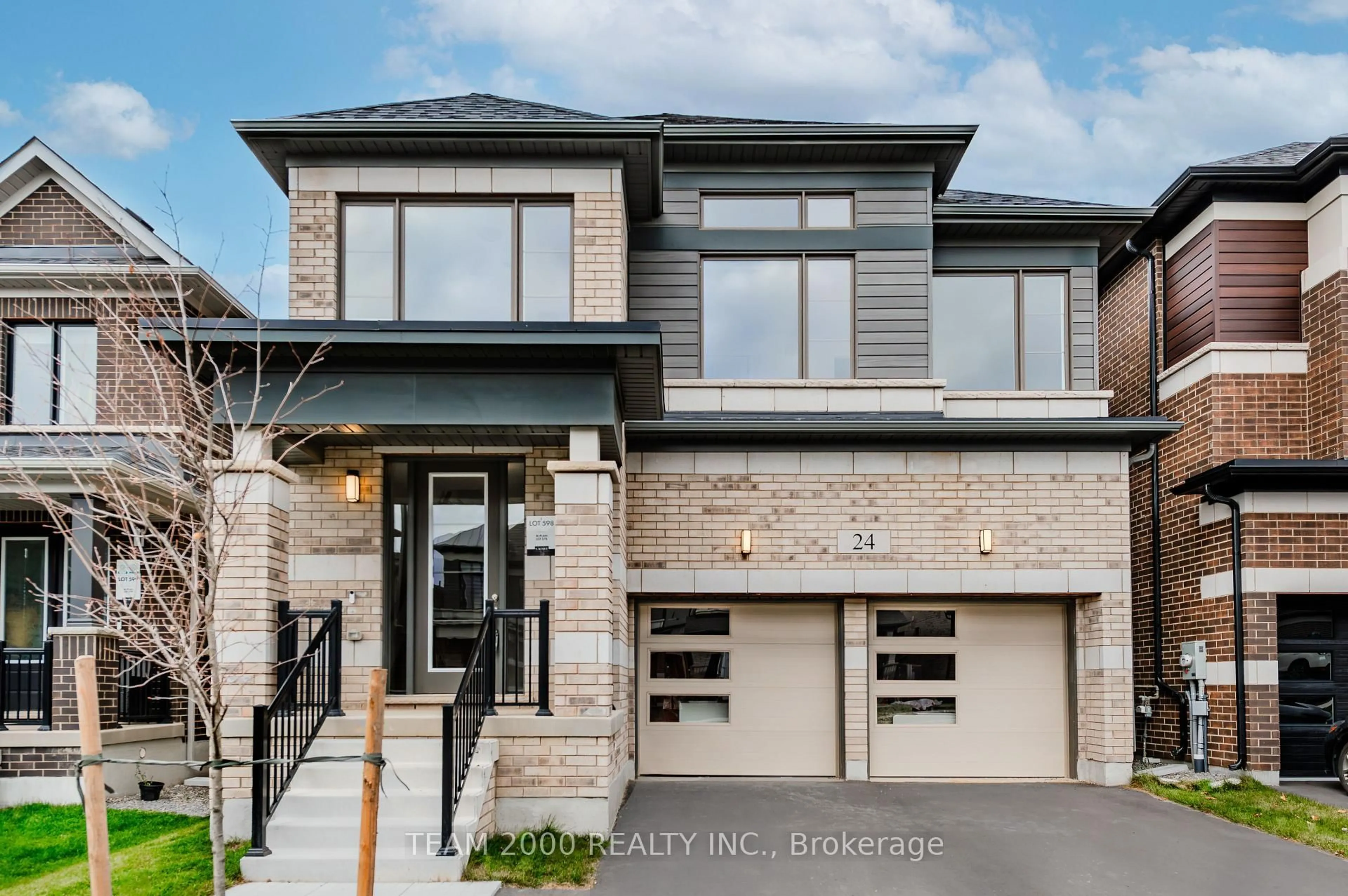 Home with brick exterior material, street for 24 Gibson Dr, Erin Ontario N0B 1T0