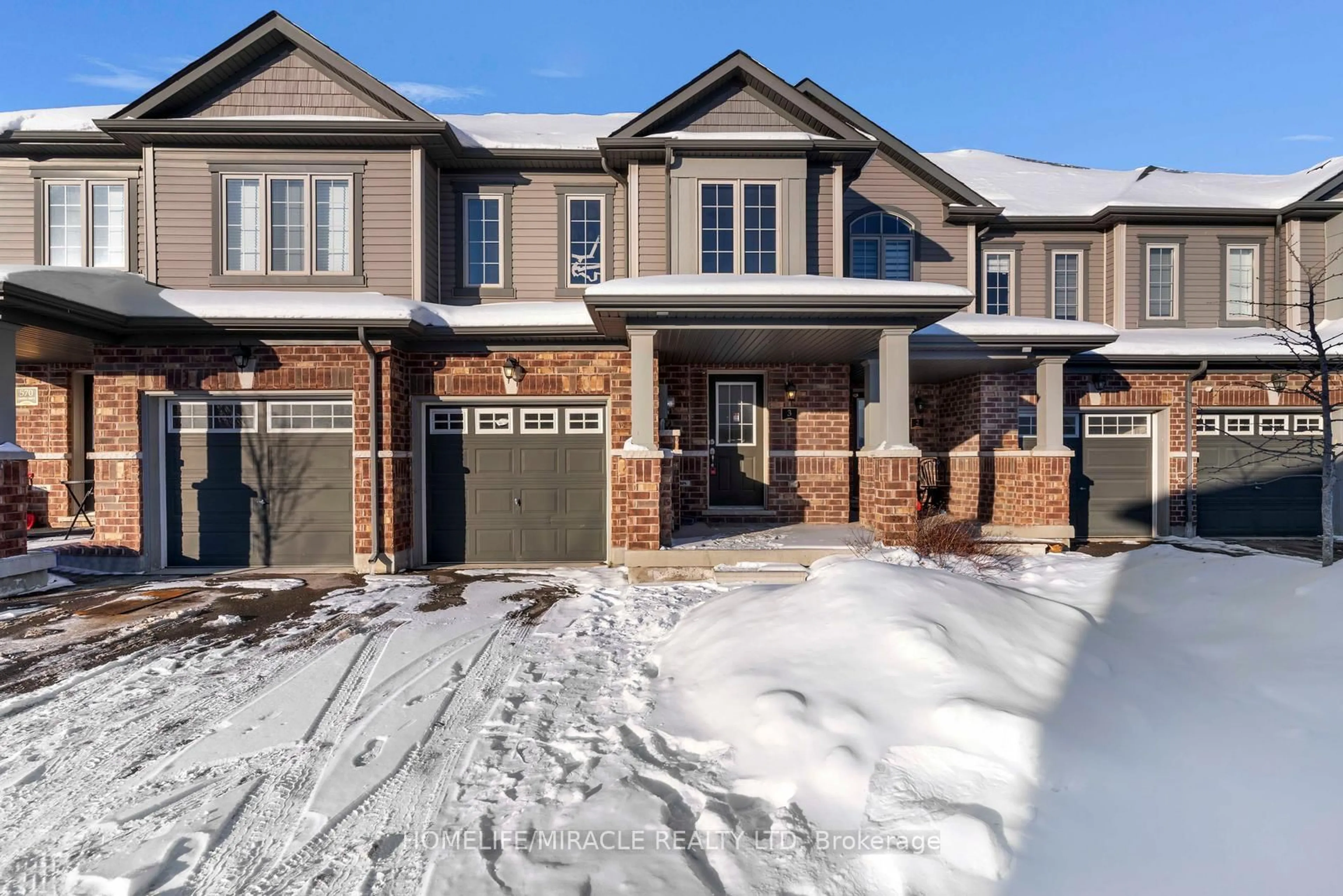 Home with brick exterior material, street for 570 Linden Dr, Cambridge Ontario N3H 0C9