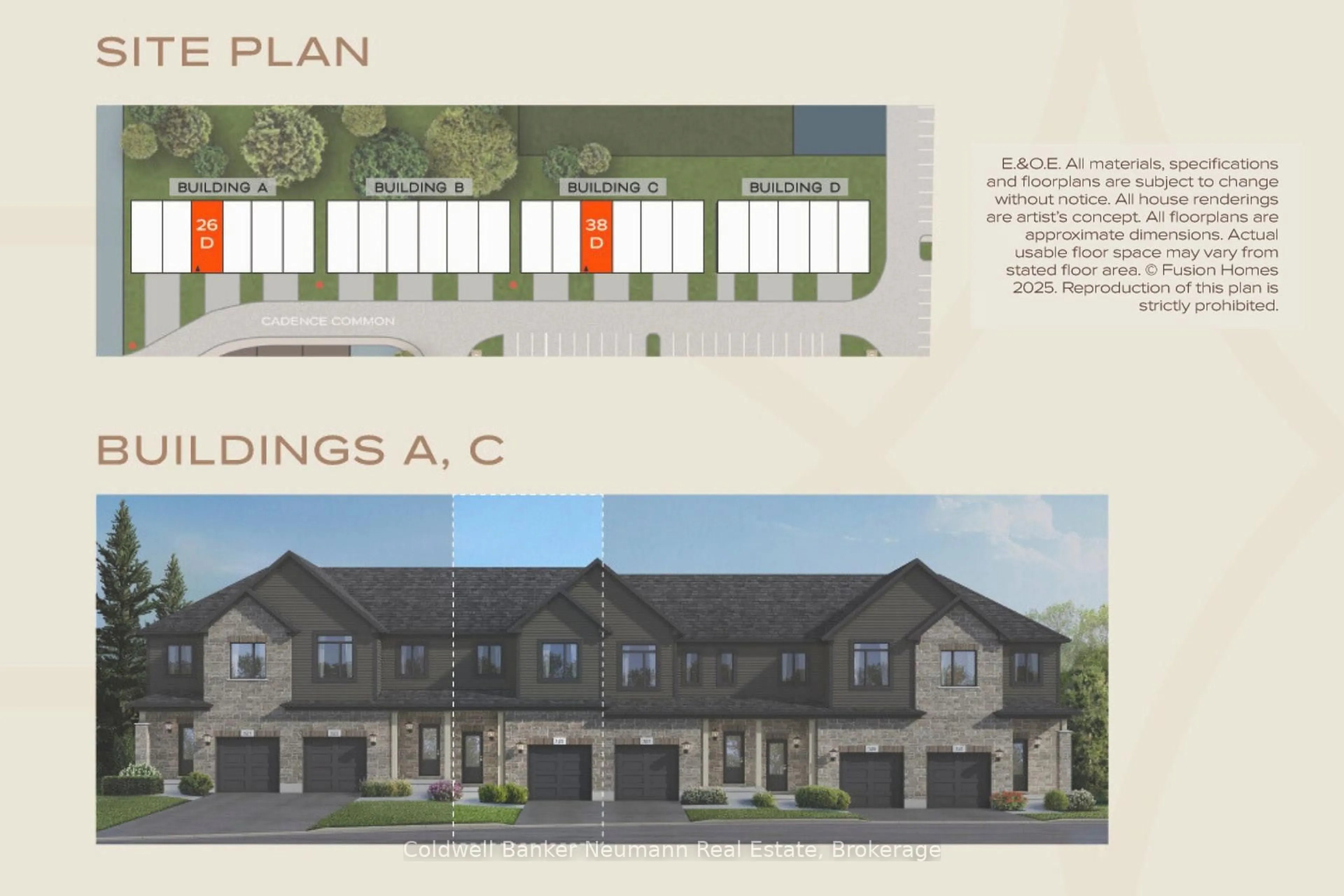 Floor plan for 15 Cadence Common, Cambridge Ontario N3C 1A5