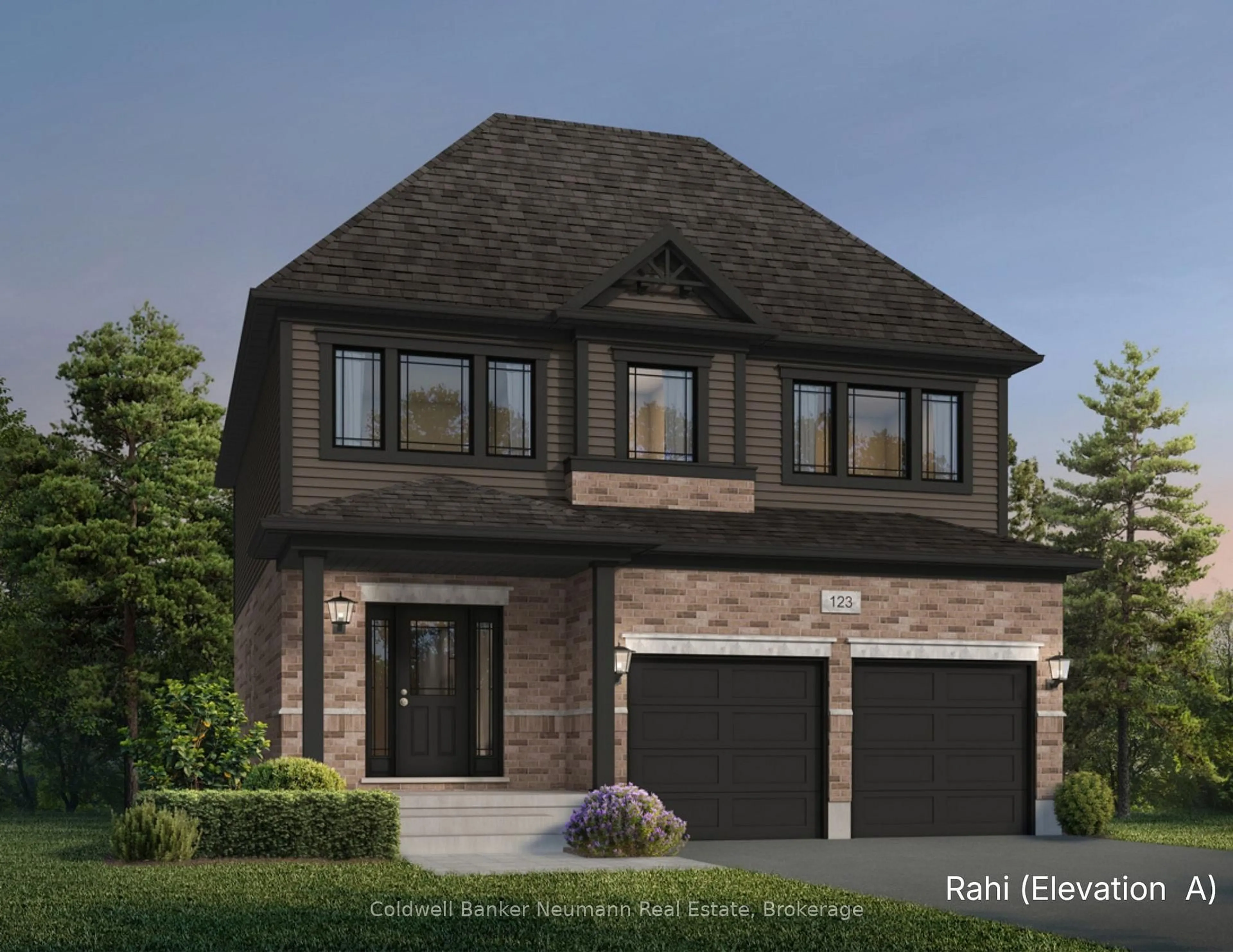 Home with brick exterior material, street for 20 Allegro Common, Cambridge Ontario N3C 1A5