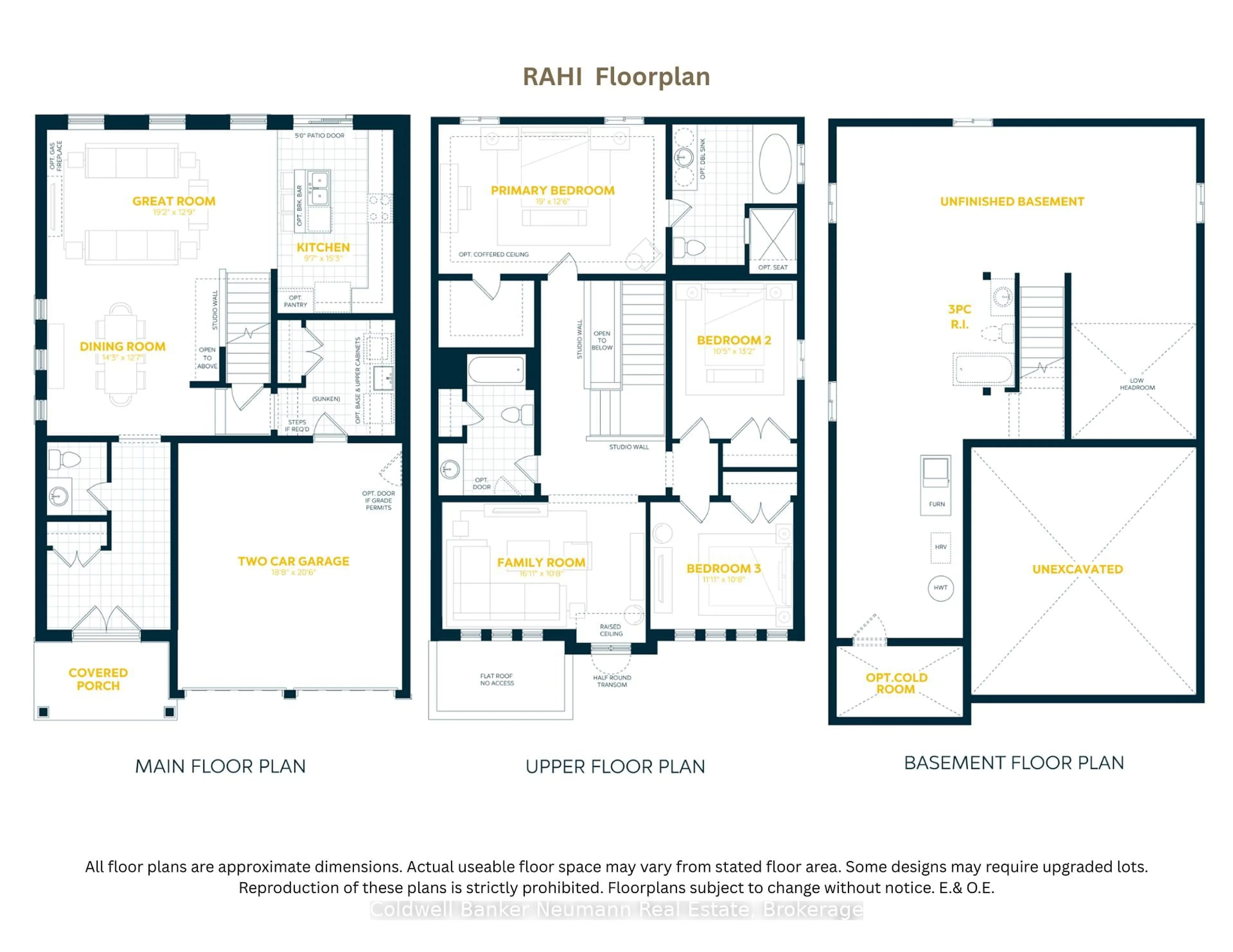 Floor plan for 20 Allegro Common, Cambridge Ontario N3C 1A5