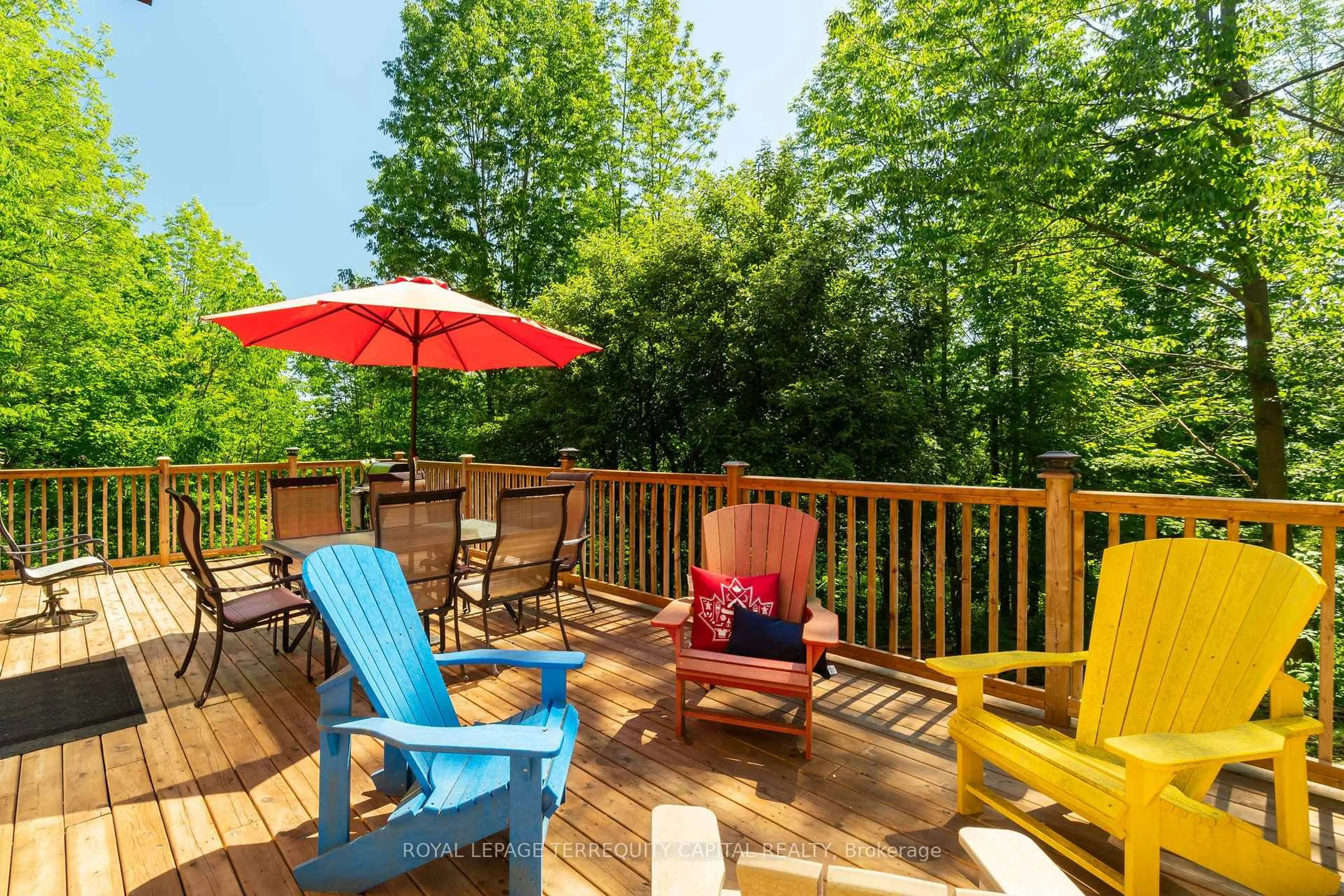 Patio, water/lake/river/ocean view for 125 Kimberley Crt, Grey Highlands Ontario N0C 1G0