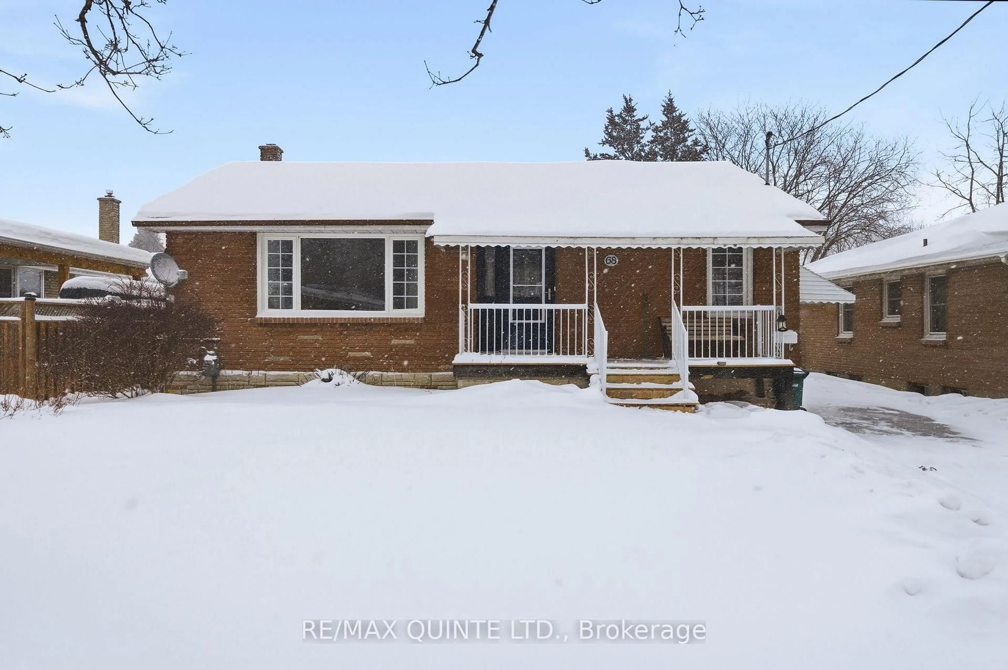 Home with brick exterior material, street for 68 Elizabeth Cres, Belleville Ontario K8N 1K5