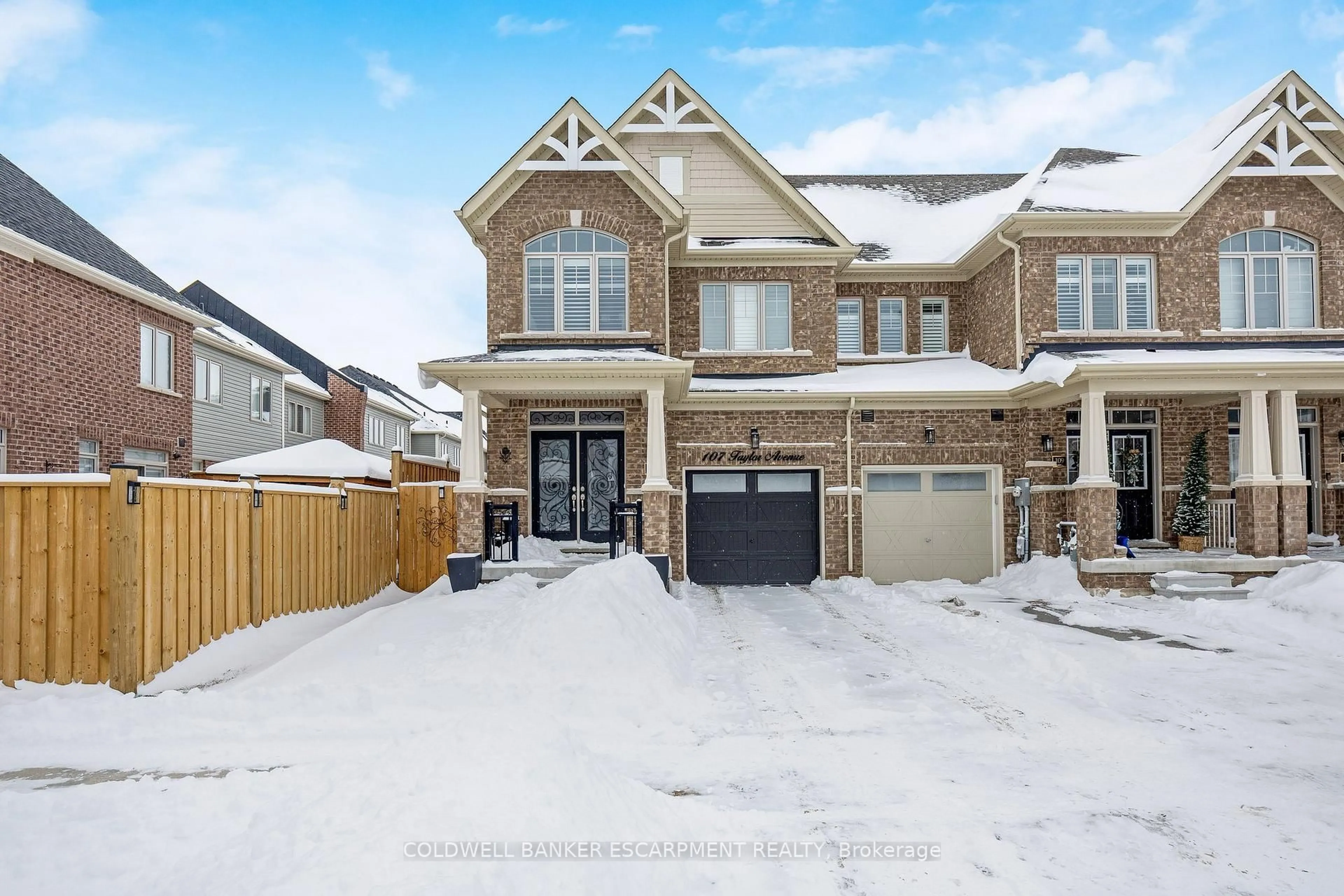 Home with brick exterior material, street for 107 Taylor Ave, Guelph/Eramosa Ontario N0B 2K0