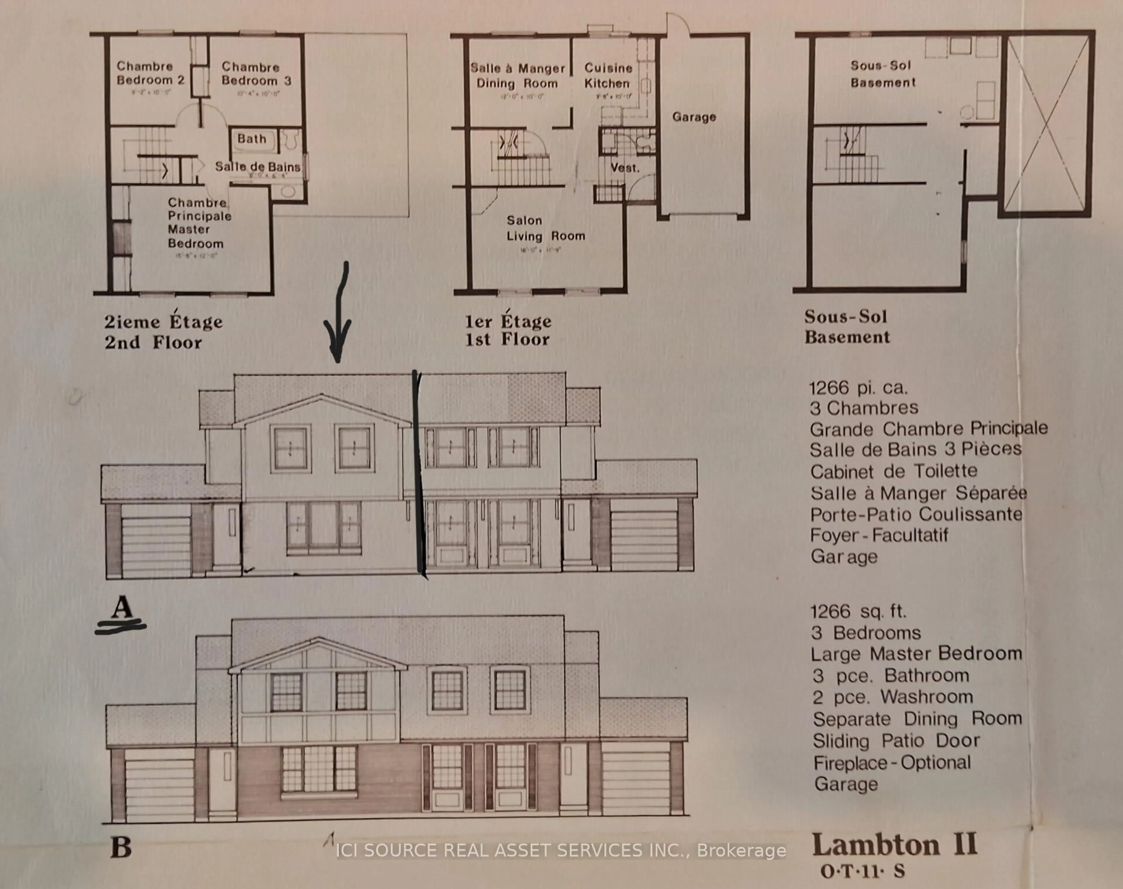 Floor plan for 768 Vinette Cres, Ottawa Ontario K1E 1W9