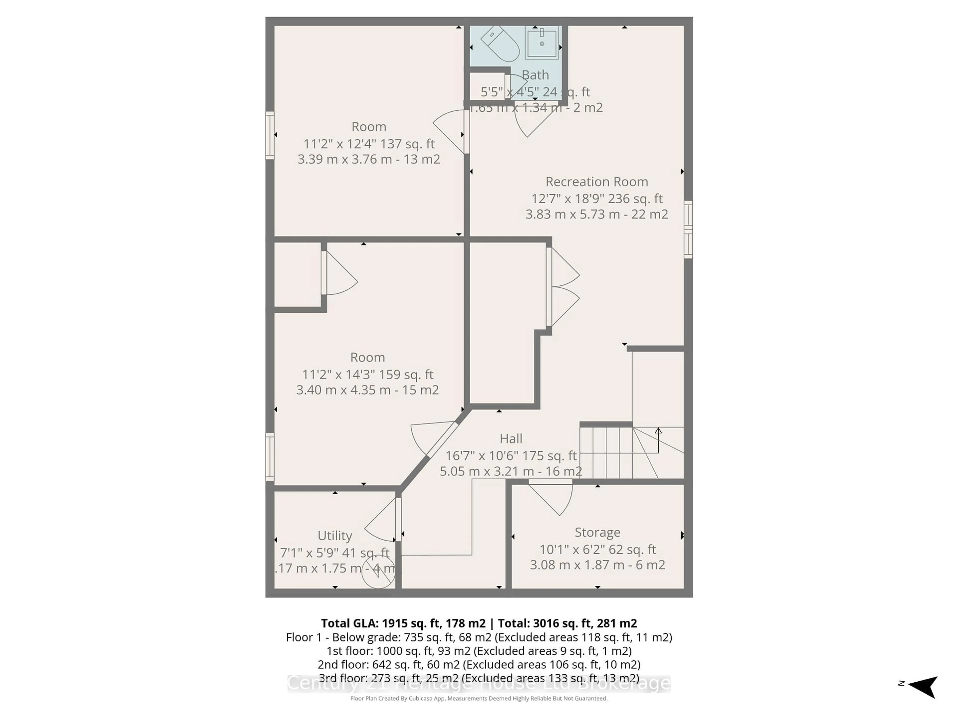 Floor plan for 87 Bay St, Woodstock Ontario N4S 3K7