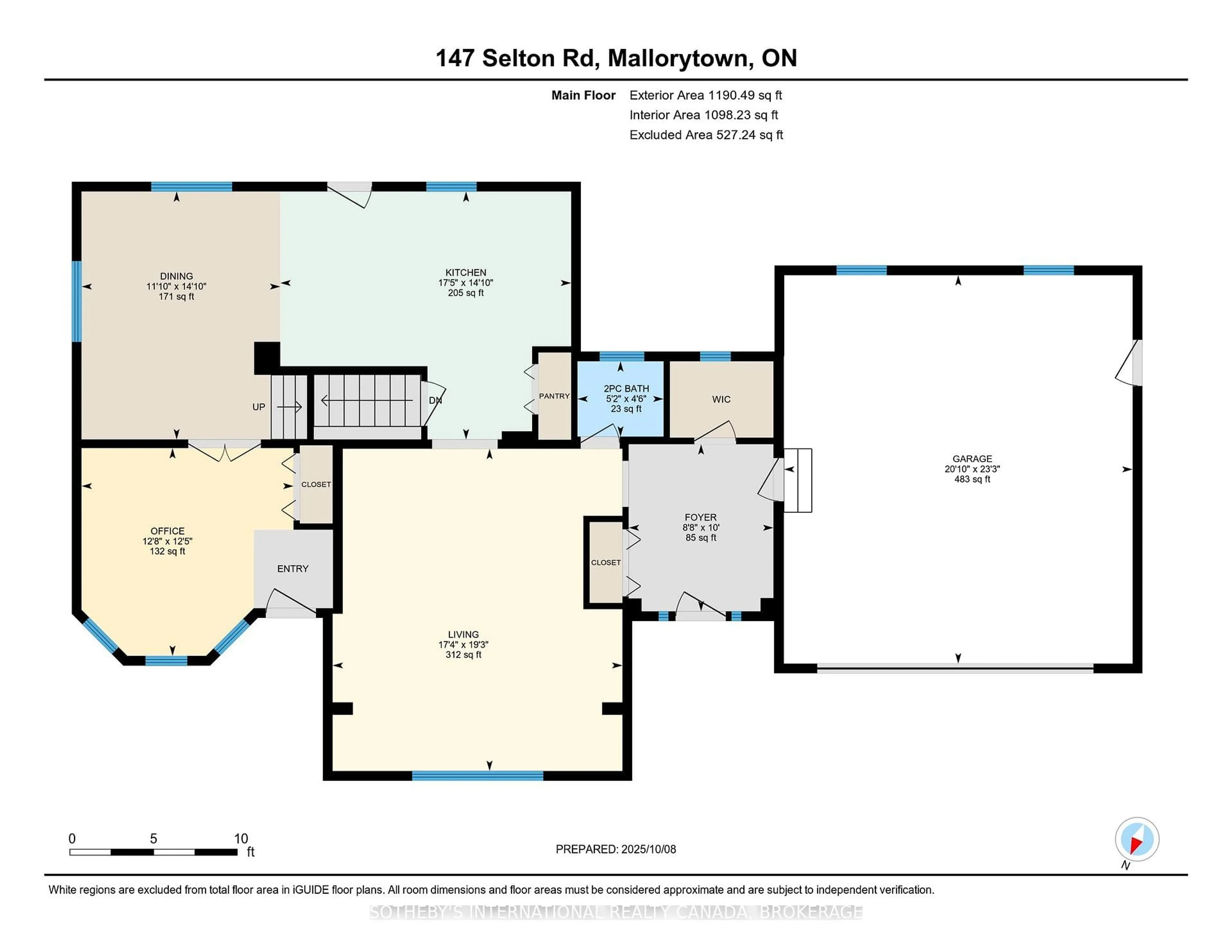 Floor plan for 147 Selton Rd, Leeds and the Thousand Islands Ontario K0E 1L0