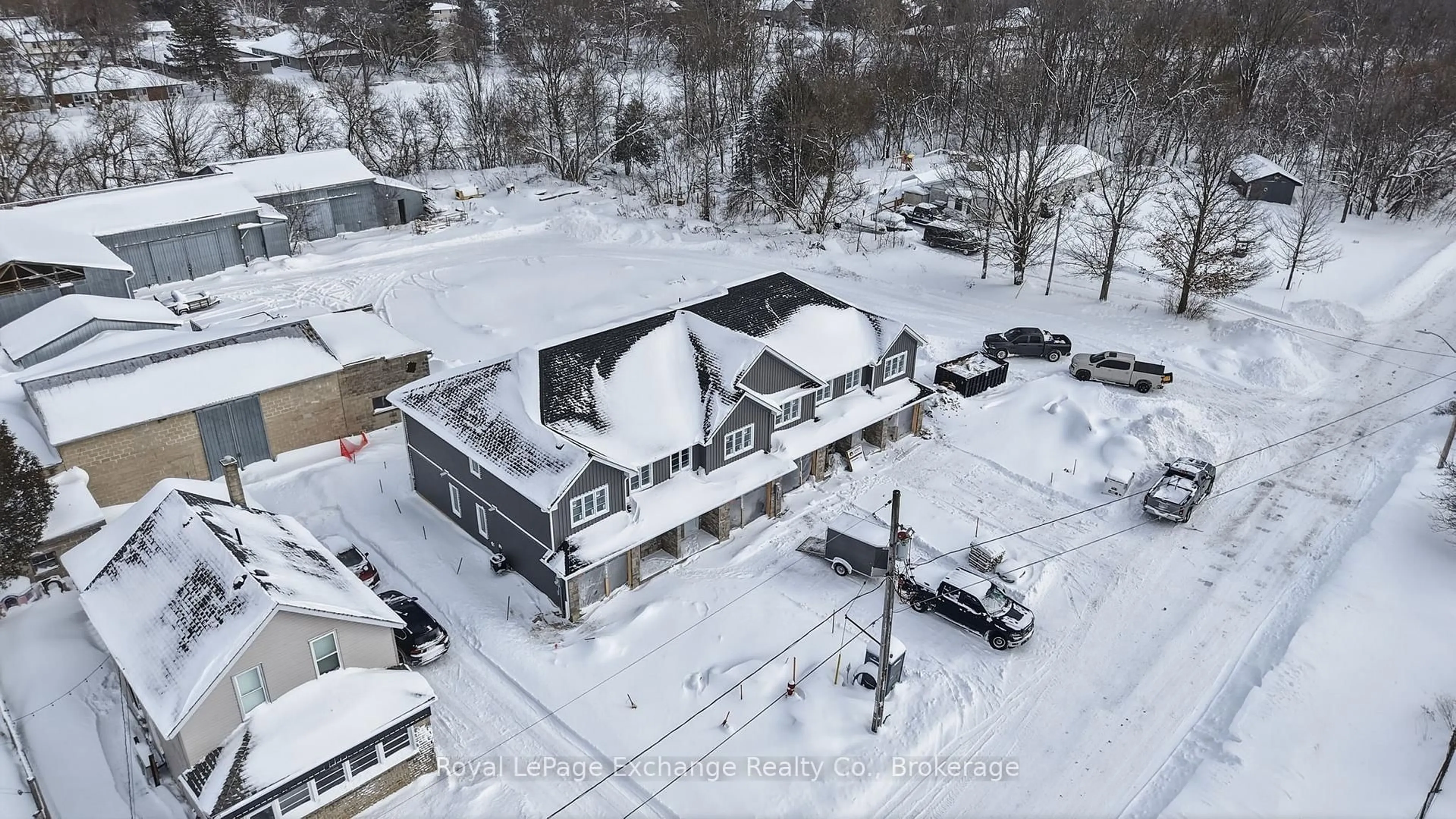 A pic from outside/outdoor area/front of a property/back of a property/a pic from drone, street for 227 Bruce St #Unit 3, West Grey Ontario N0G 1R0