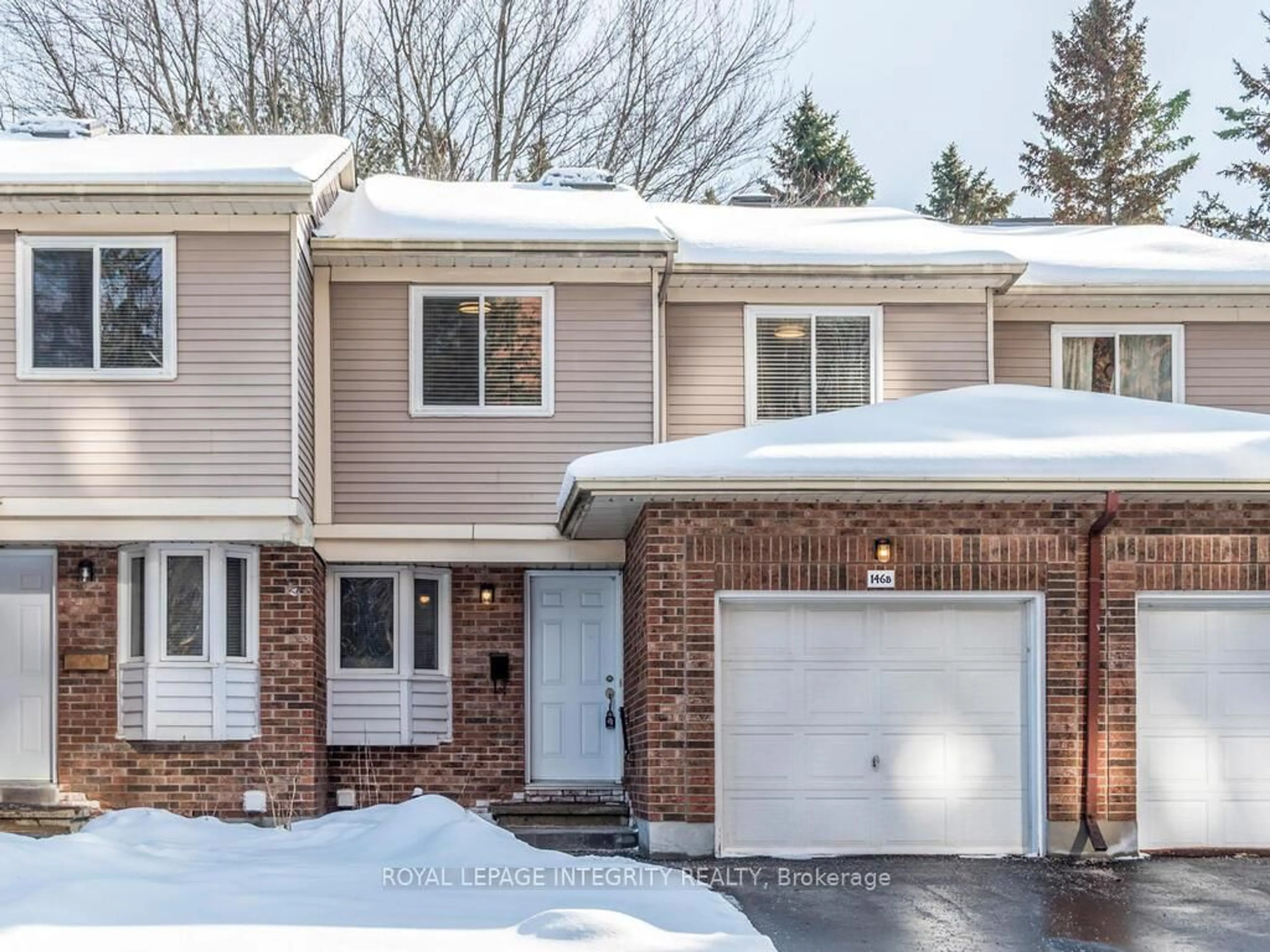 Home with brick exterior material, street for 146 Valley Stream Dr #14, Ottawa Ontario K2H 9C6