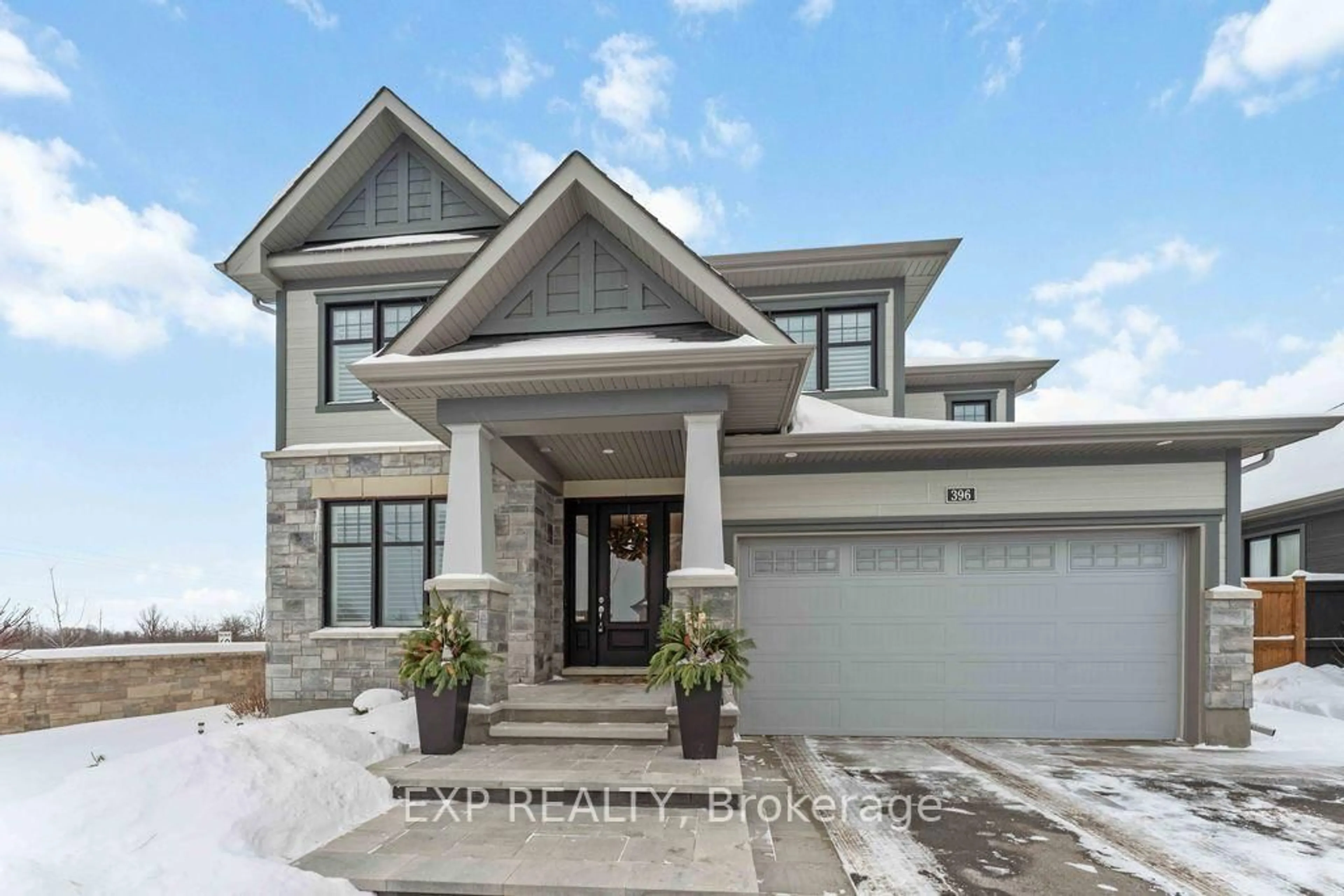 Home with brick exterior material, street for 396 Trestle St, Manotick Ontario K4M 0G4