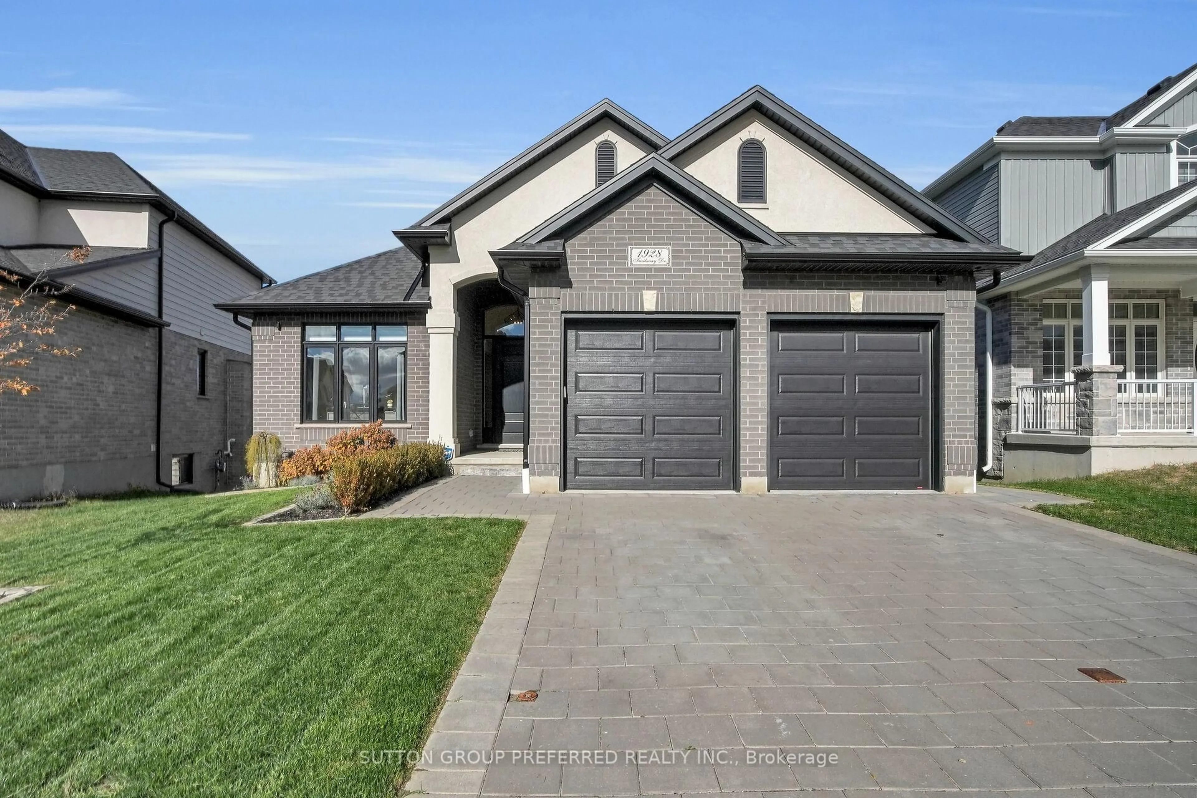 Home with brick exterior material, street for 1928 Trailsway Dr, London South Ontario N6K 0K7