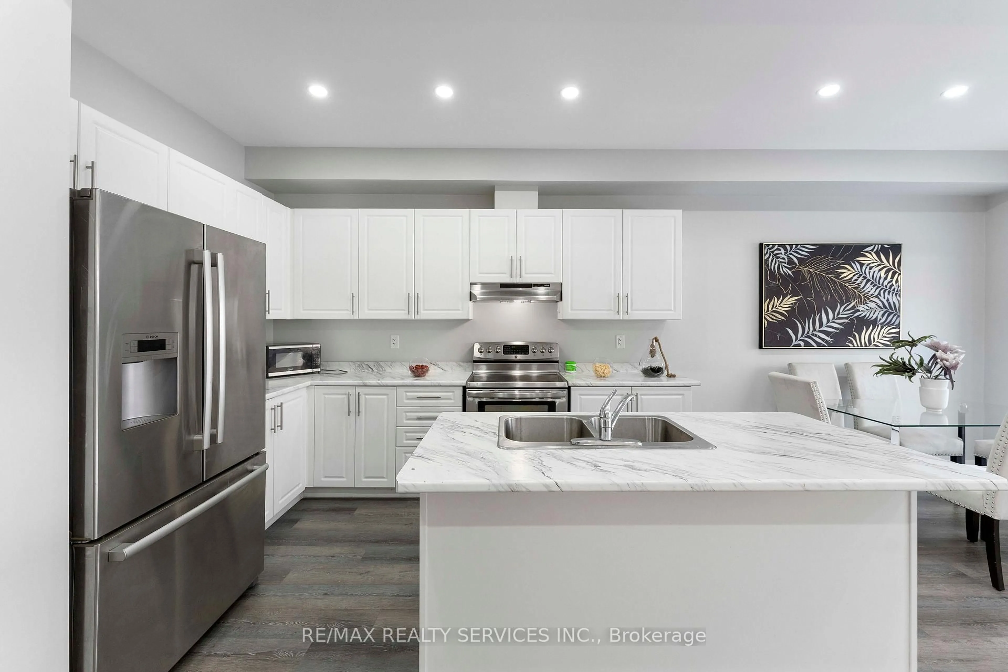 Contemporary kitchen, ceramic/tile floor for 6671 Cropp St, Niagara Falls Ontario L2E 0B7