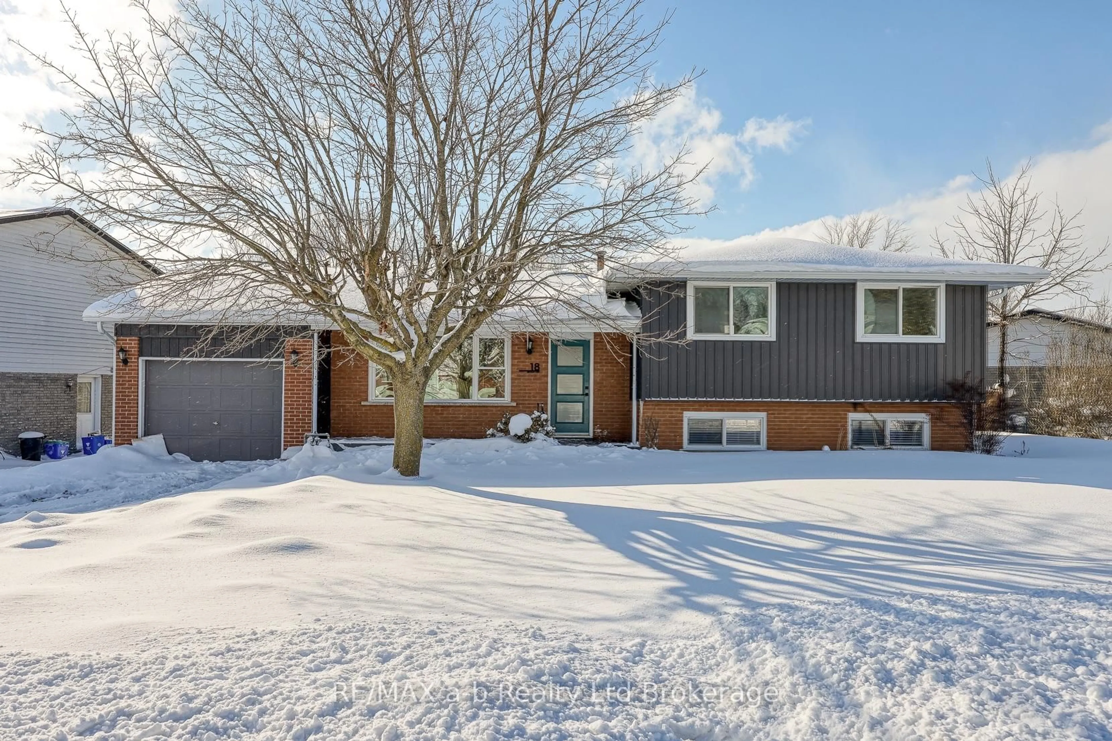 Home with brick exterior material, street for 18 Bigham Cres, Woodstock Ontario N4S 8H1