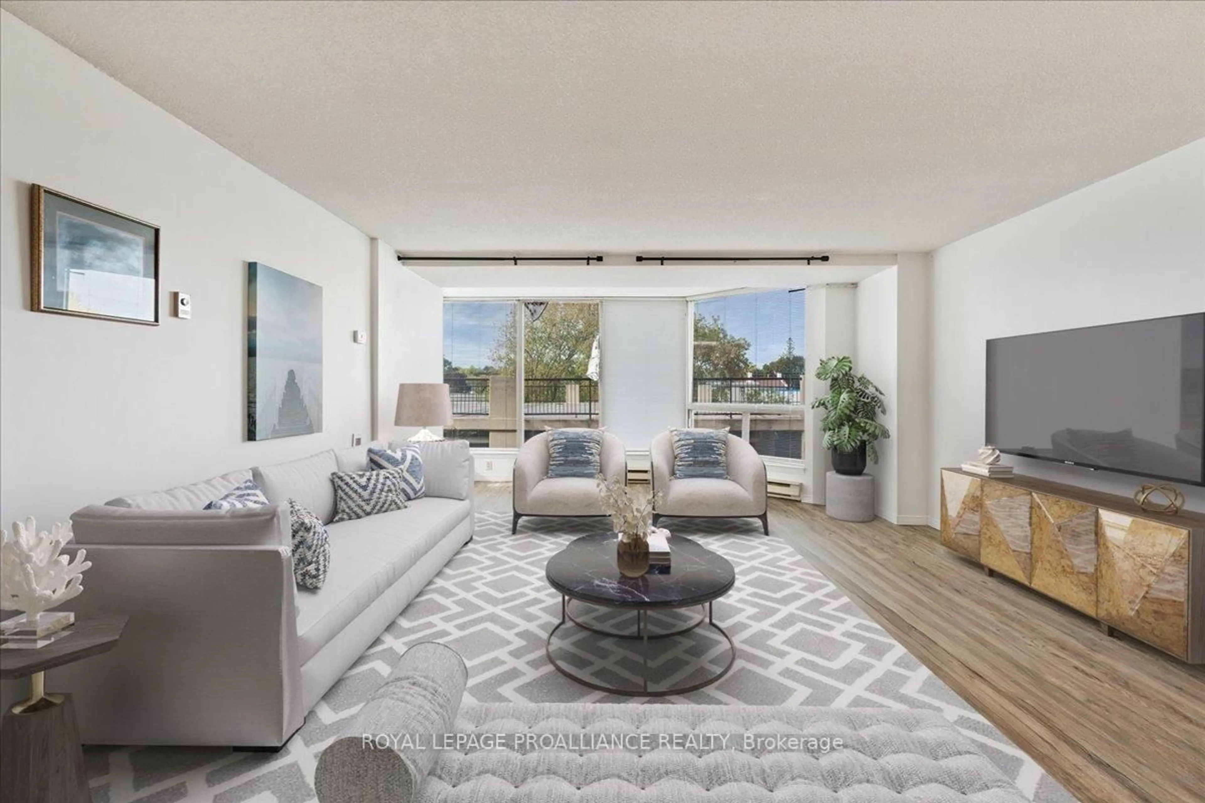 Living room with furniture, unknown for 344 Front St #201, Belleville Ontario K8N 5M4