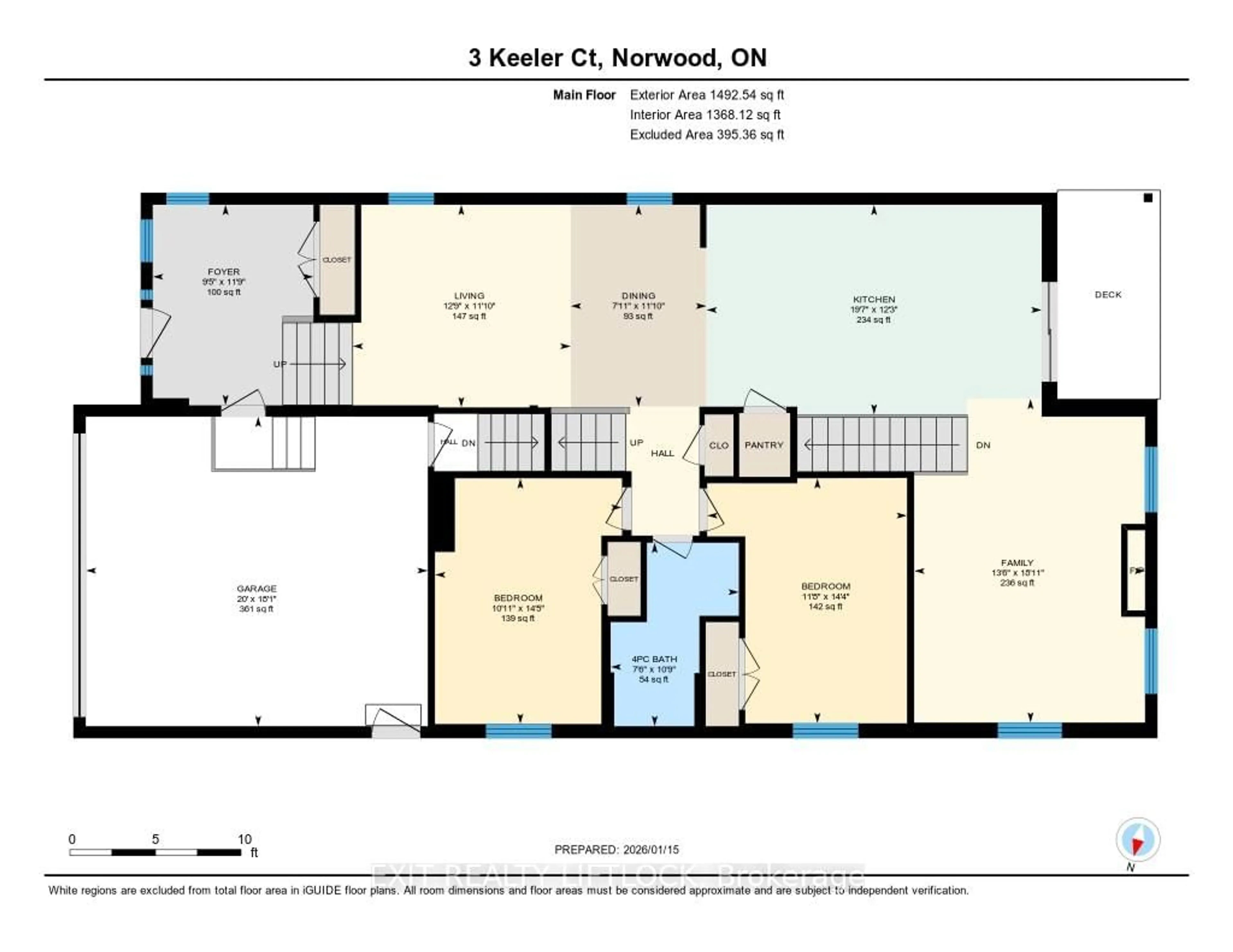 Floor plan for 3 Keeler Crt, Asphodel-Norwood Ontario K0L 2V0