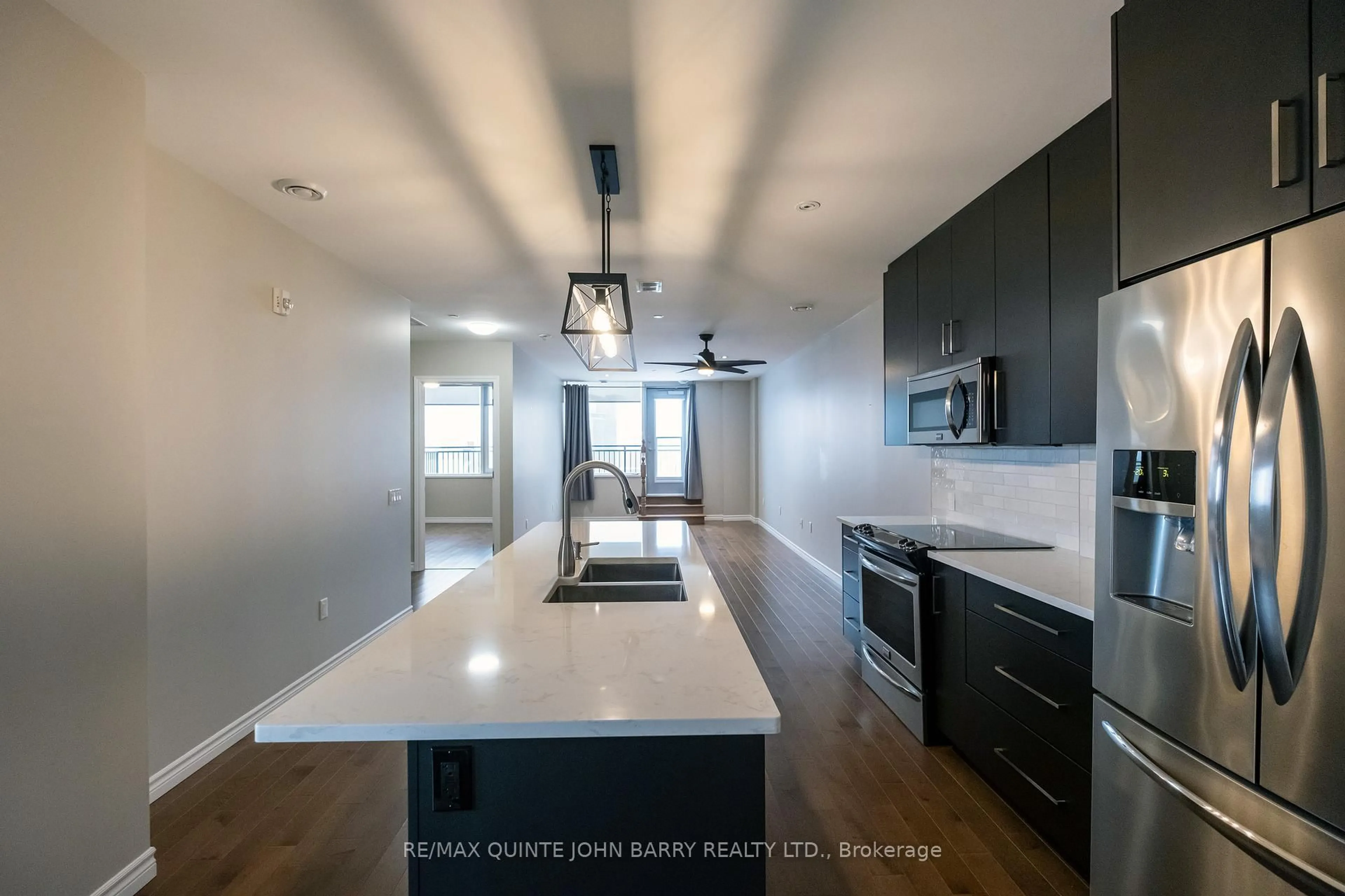 Open concept kitchen, unknown for 410 - 199 Front St, Belleville Ontario K8N 5H5