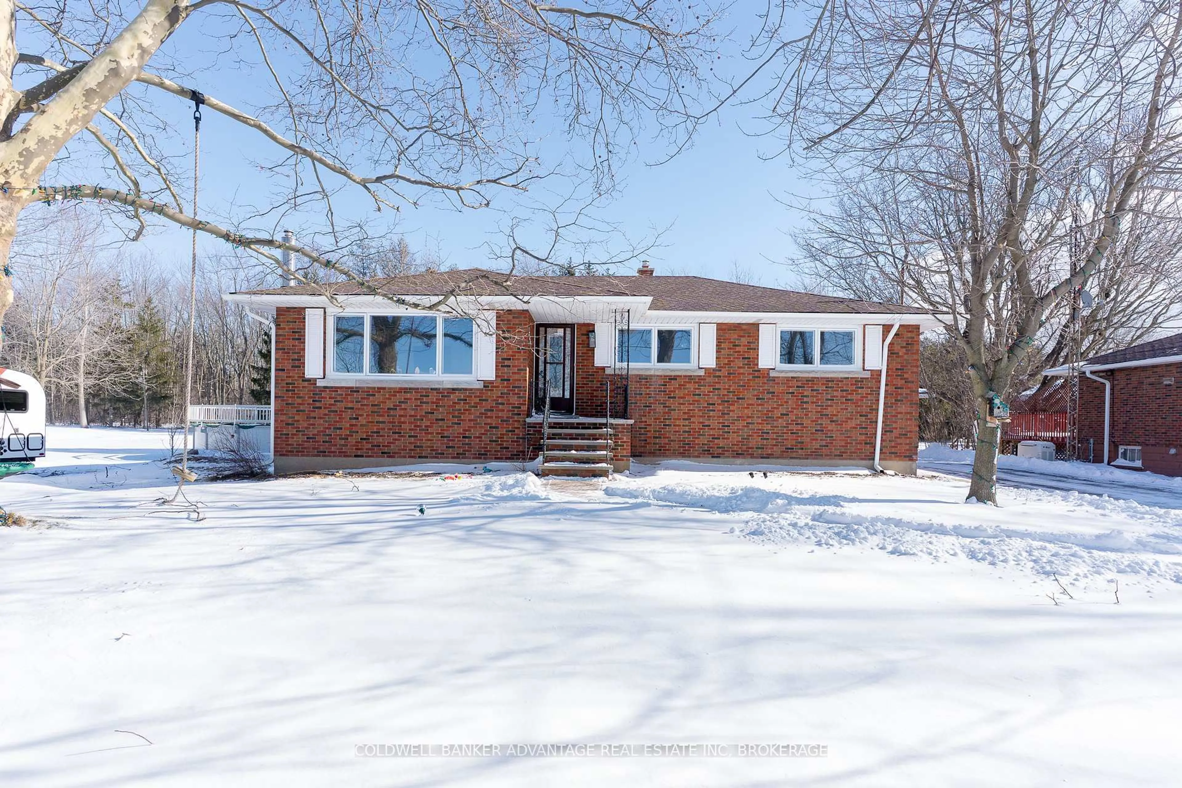 Home with brick exterior material, street for 1559 Snider Rd, Port Colborne Ontario L3K 5V3