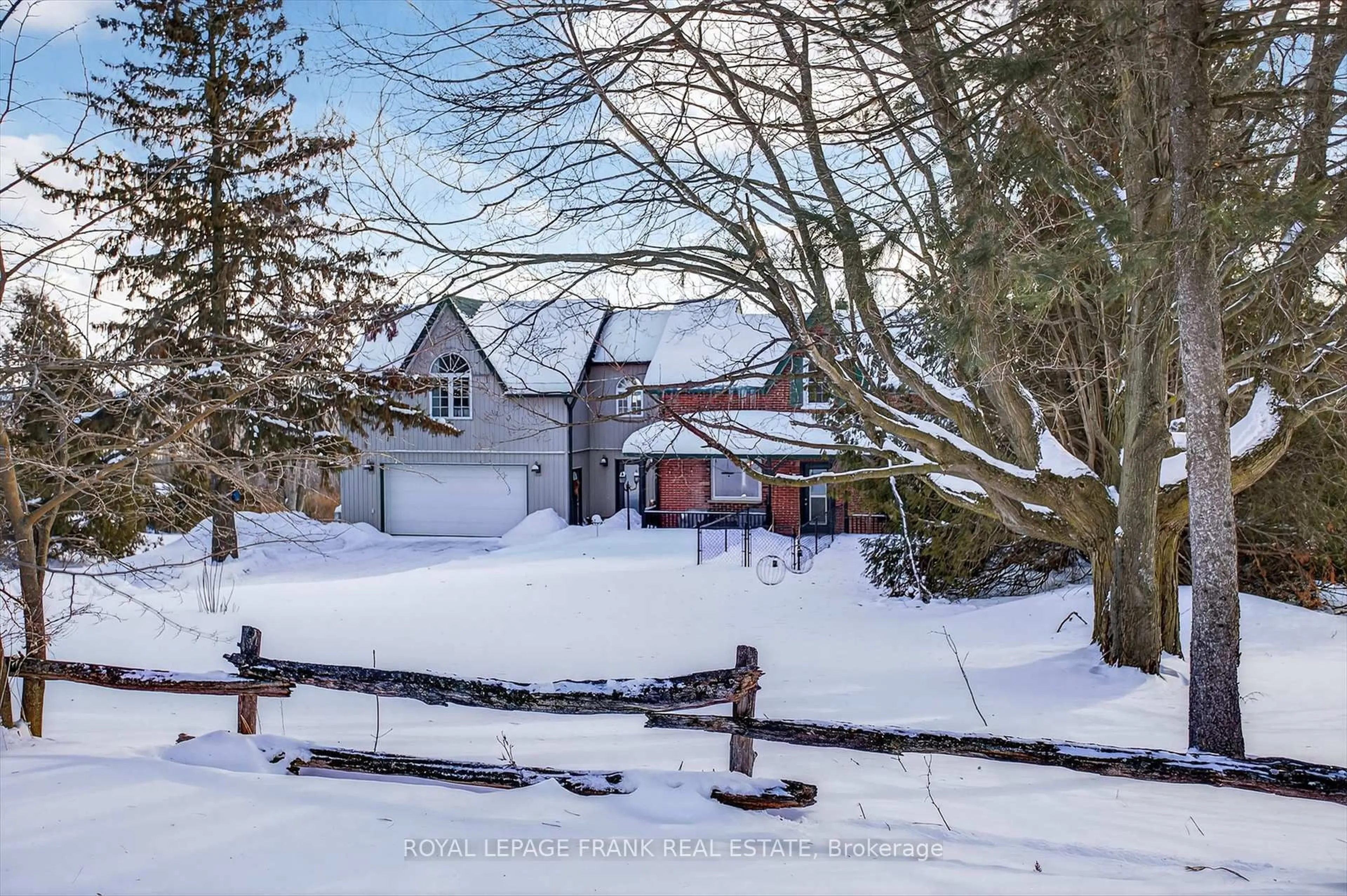 A pic from outside/outdoor area/front of a property/back of a property/a pic from drone, street for 747 Morton 10th Line, Cavan Monaghan Ontario L0A 1C0