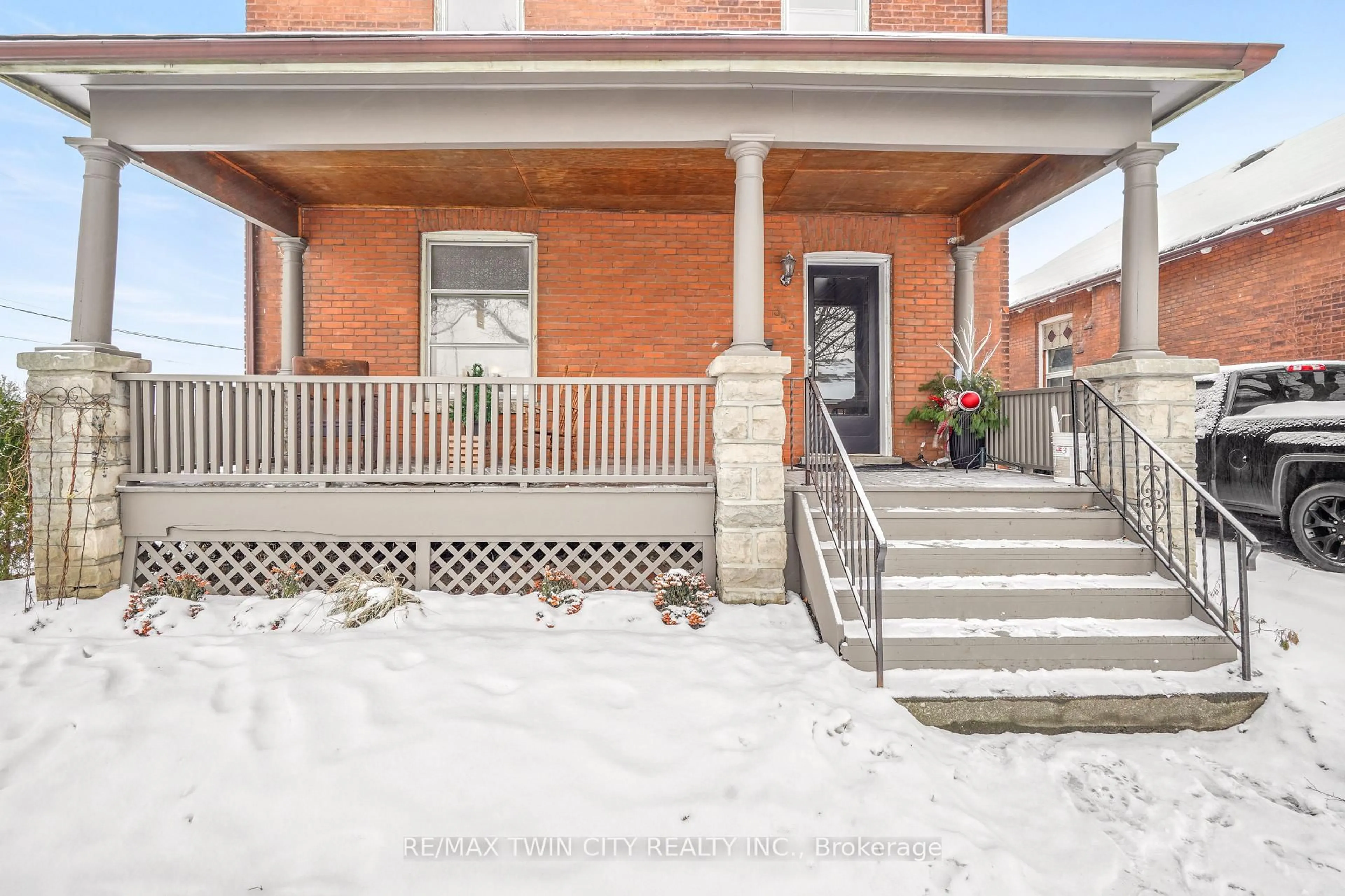 Home with brick exterior material, street for 353 Dalhousie St, Brantford Ontario N3S 3V9