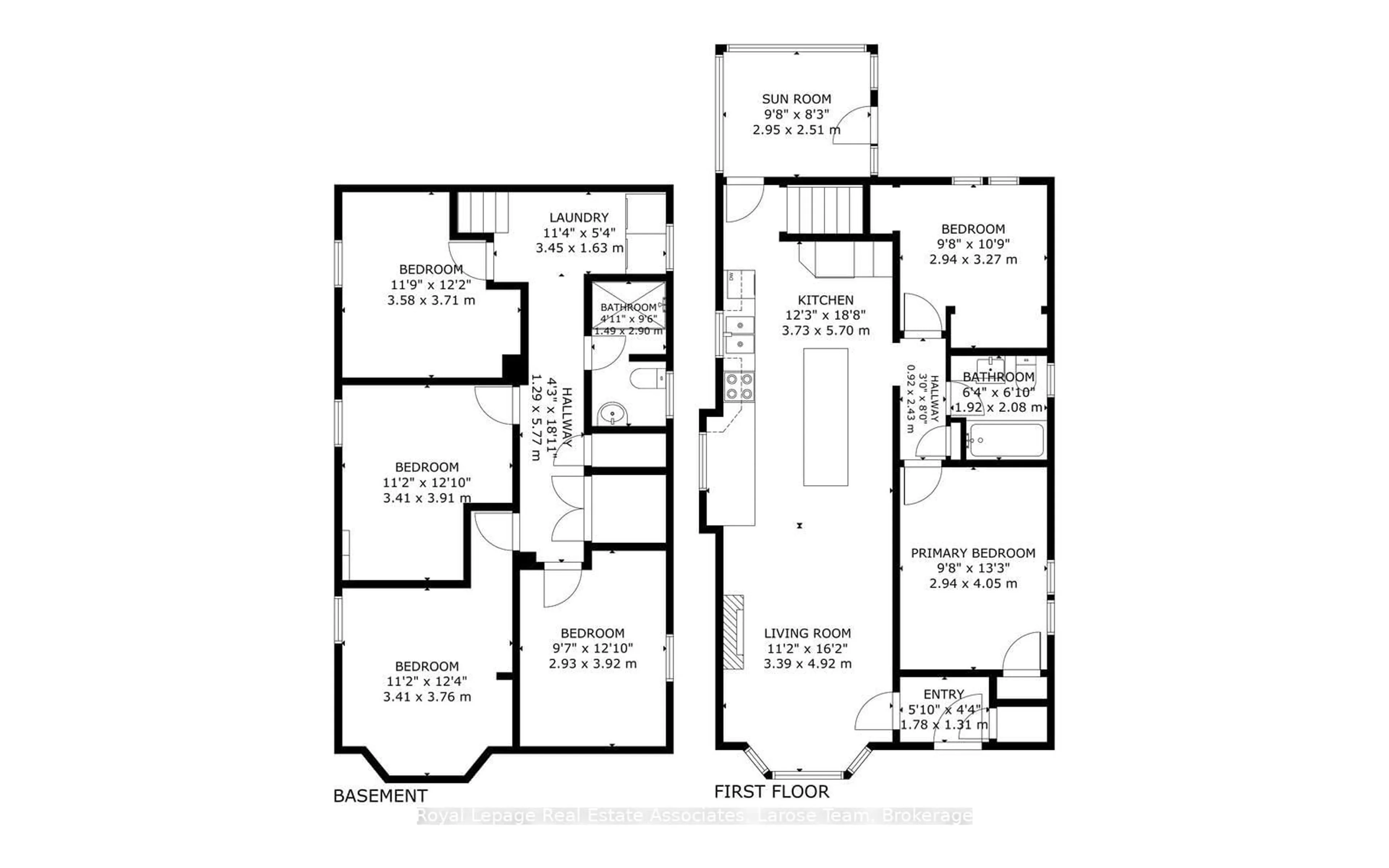 Floor plan for 103 Haddon Ave, Hamilton Ontario L8S 1X7