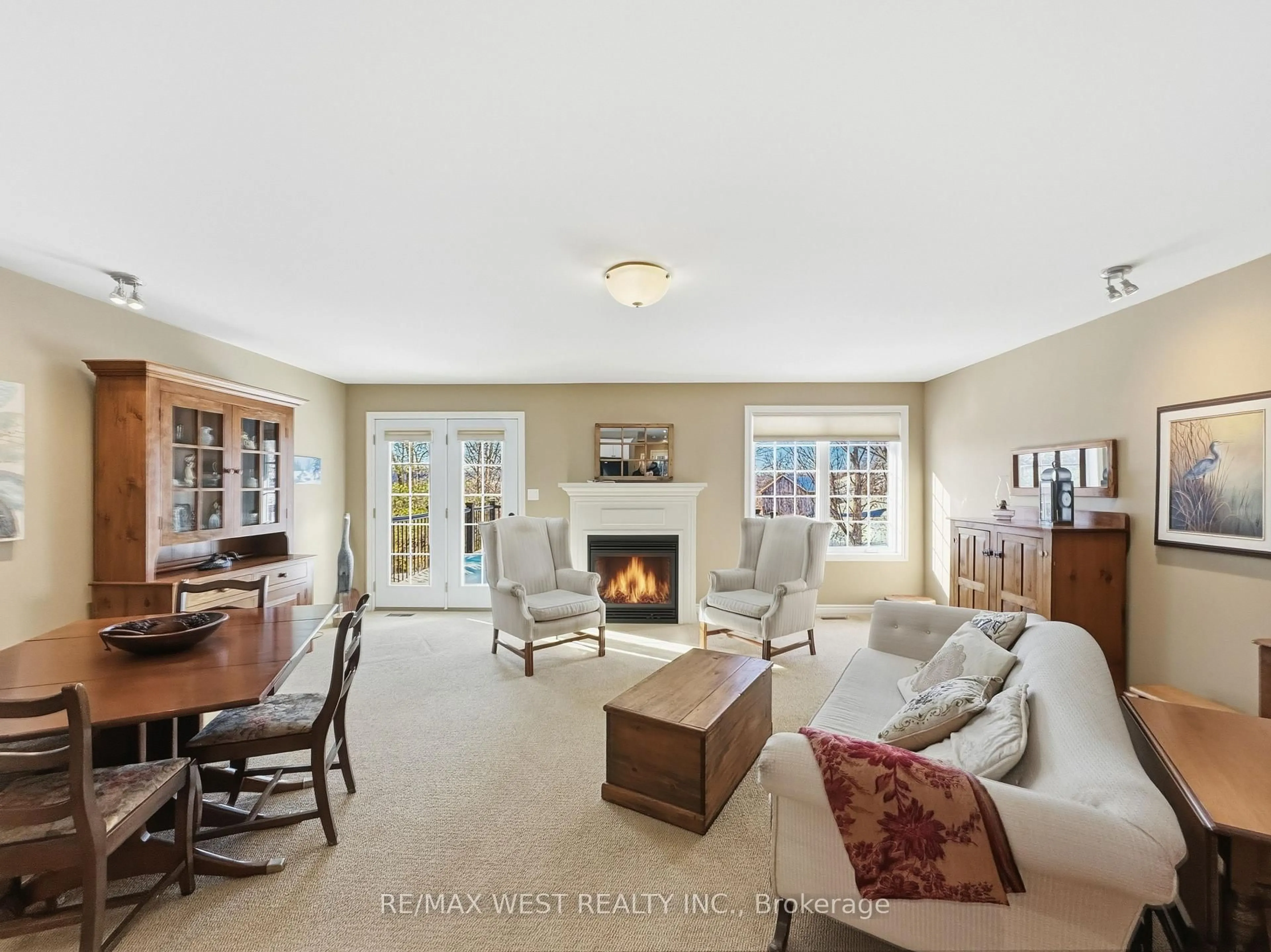 Living room with furniture, ceramic/tile floor for 59 Orchard Way #2, Trent Hills Ontario K0K 3K0