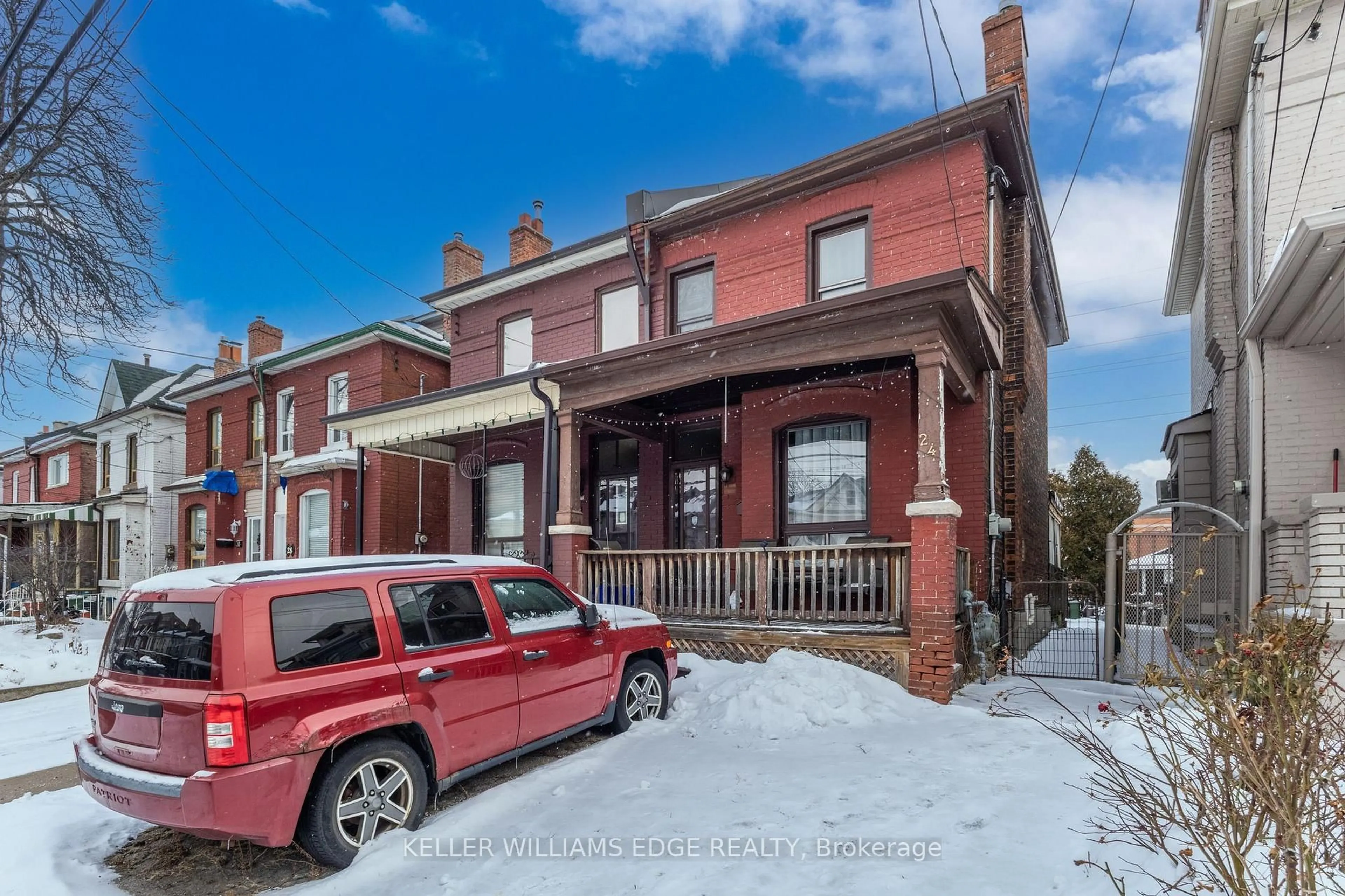 Home with brick exterior material, street for 24 Fullerton Ave, Hamilton Ontario L8L 6G8