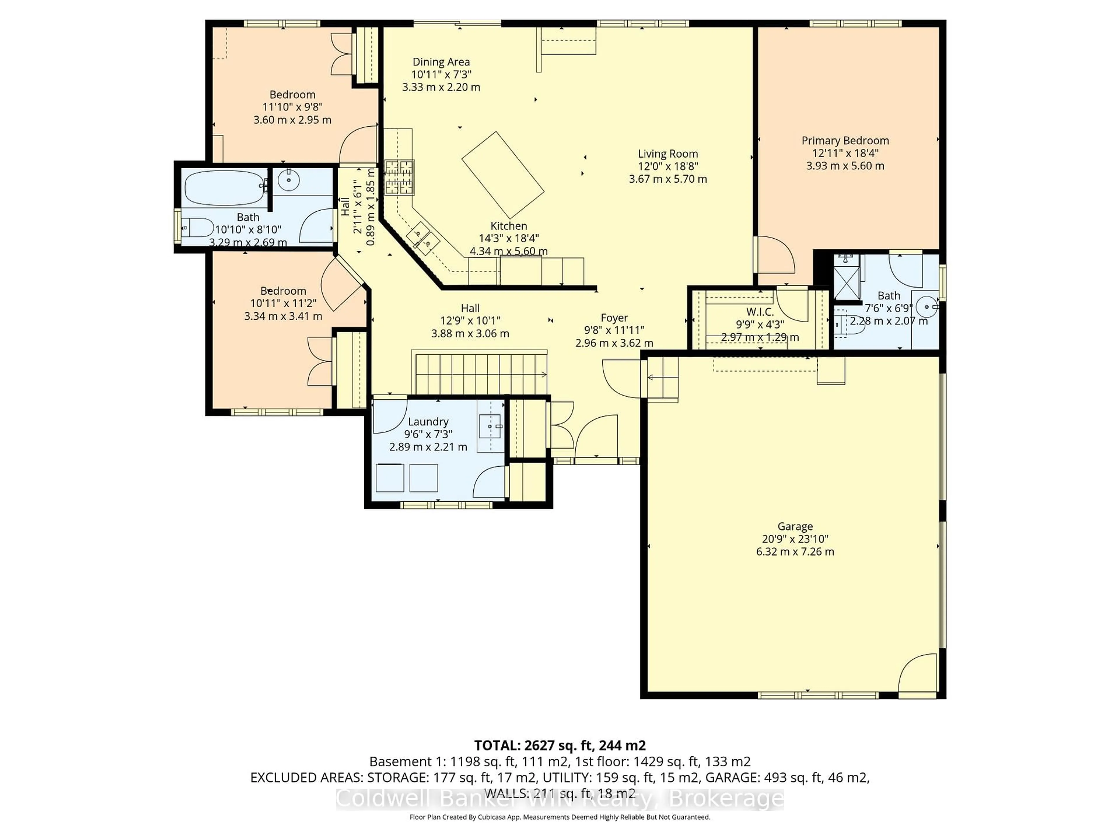 Floor plan for 113 Scotts Hill Rd, West Grey Ontario N4N 3B8