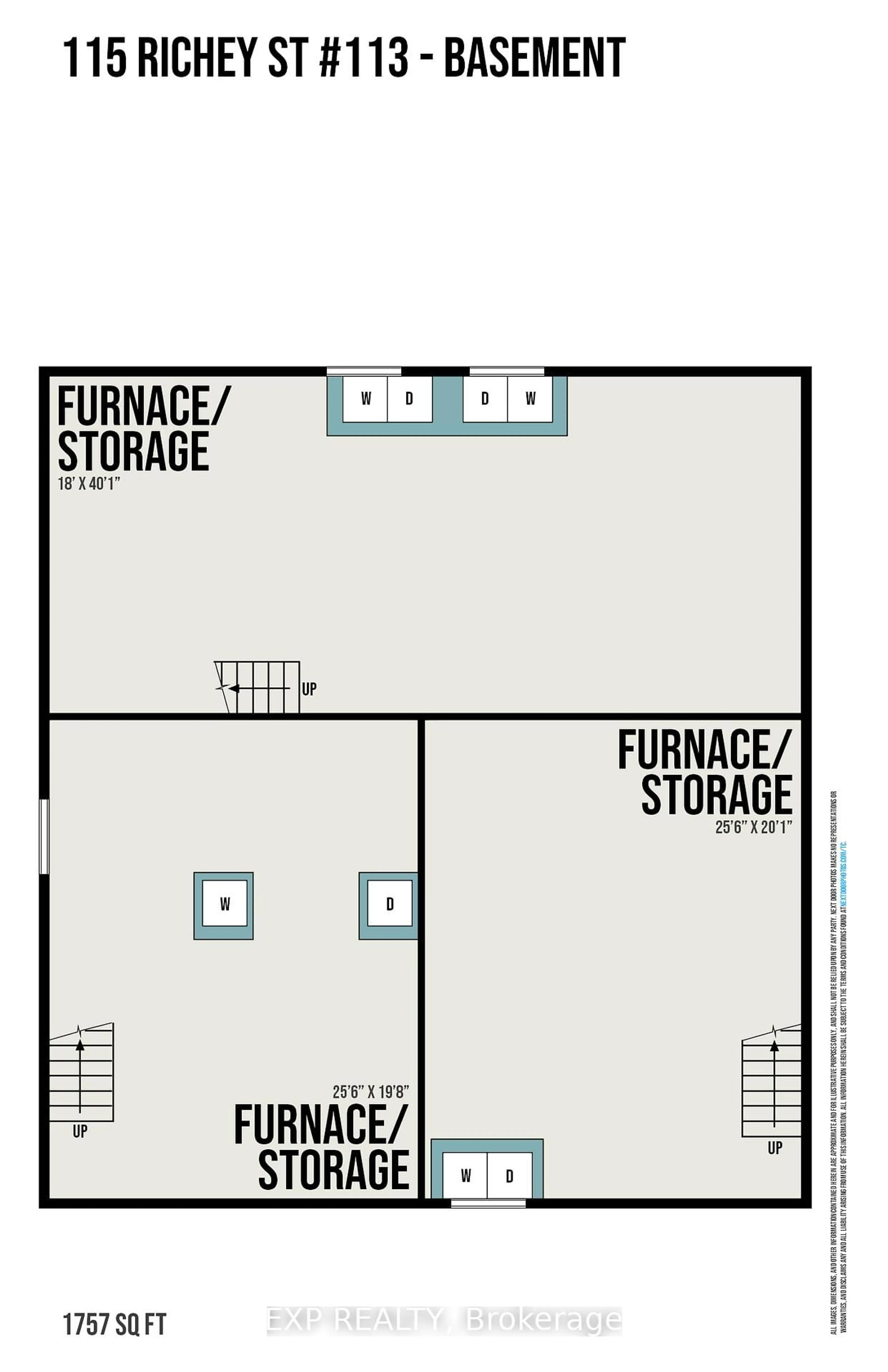 Floor plan for 113-115 Richey St, Almonte Ontario K0A 1A0